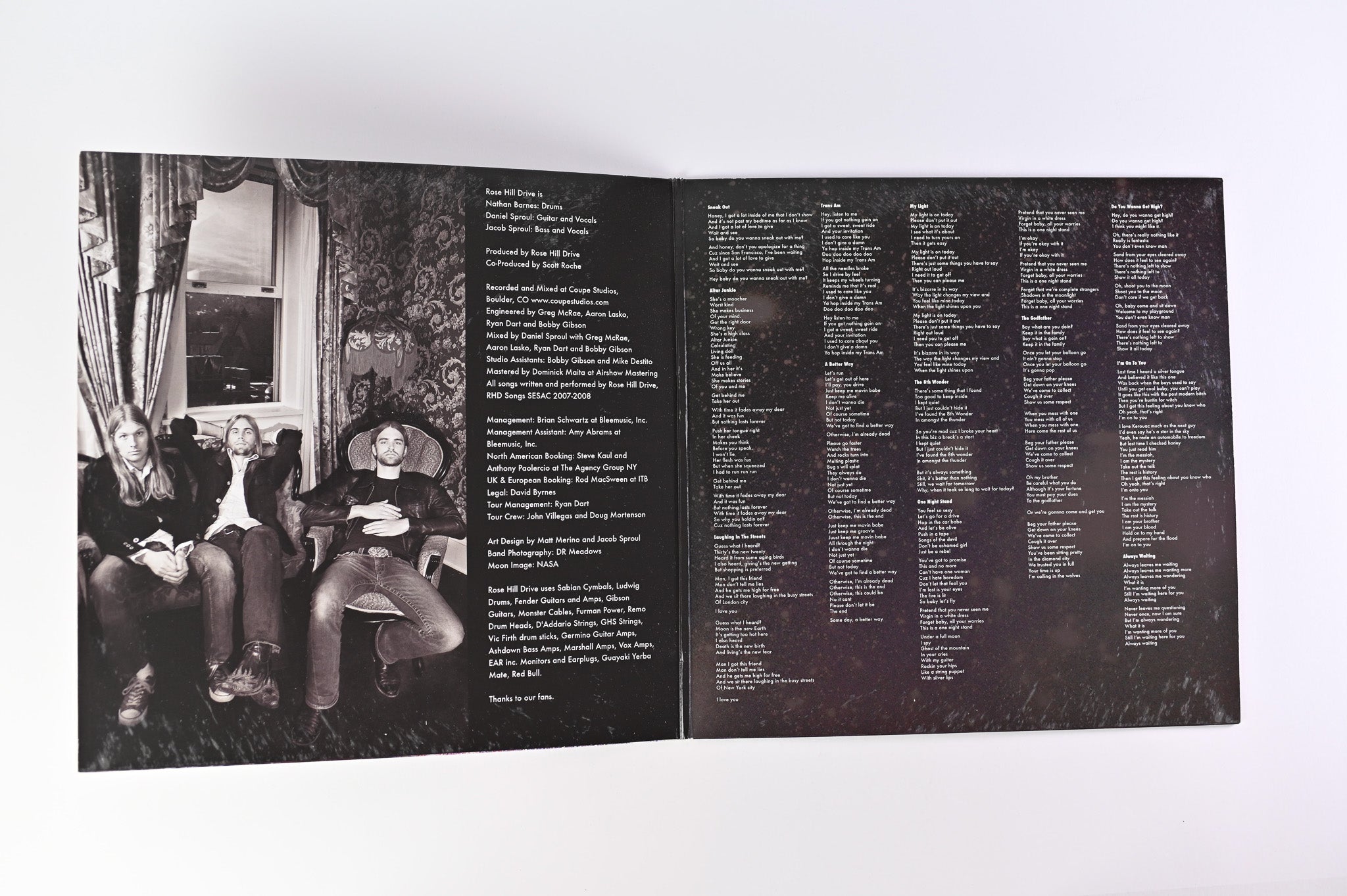 Rose Hill Drive - Moon Is The New Earth on Megaforce Records