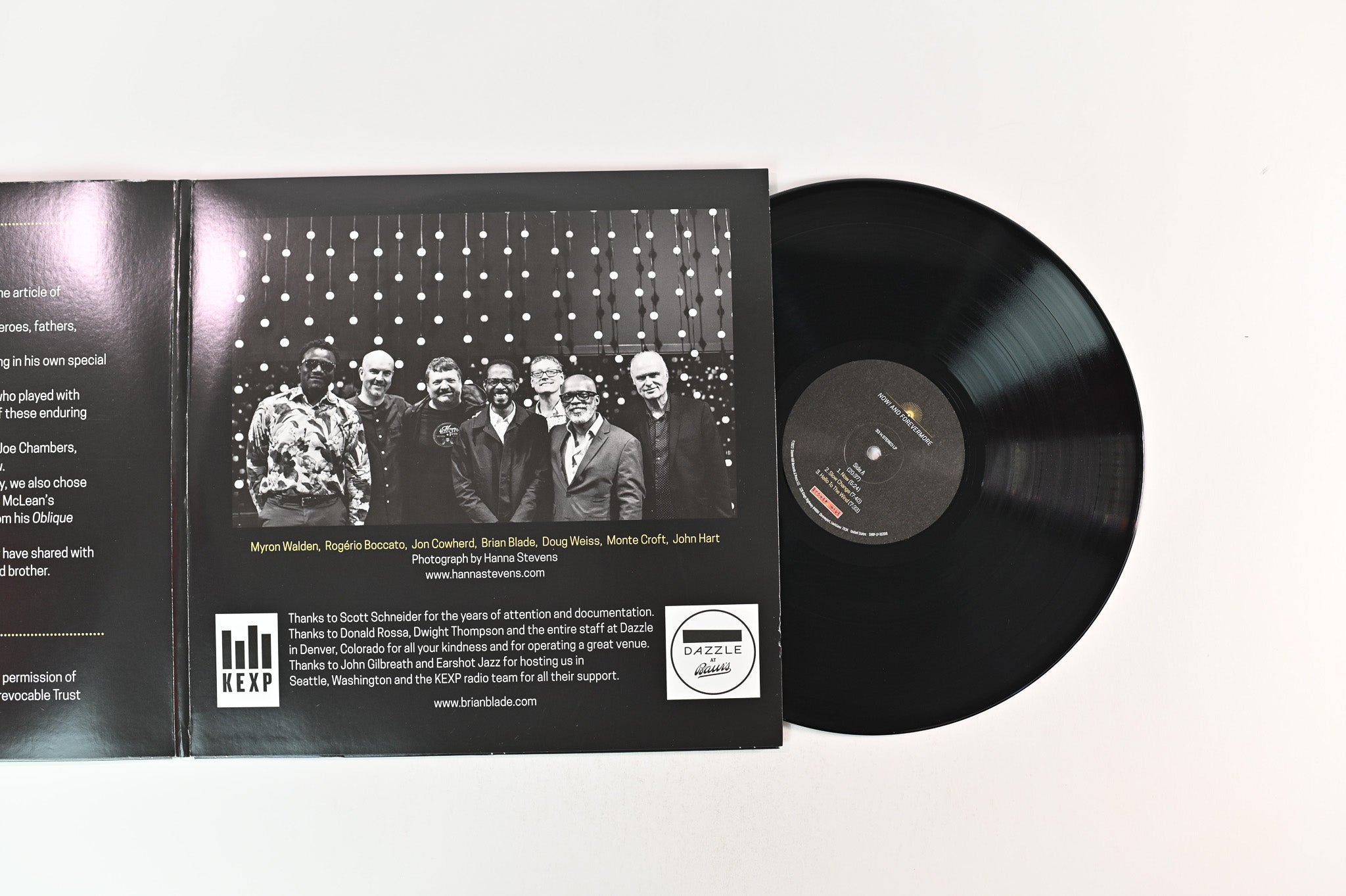 Brian Blade - Lifecycles Volumes I & II: Now! And Forevermore Honoring Bobby Hutcherson on Stoner Hill Records Ltd Numbered