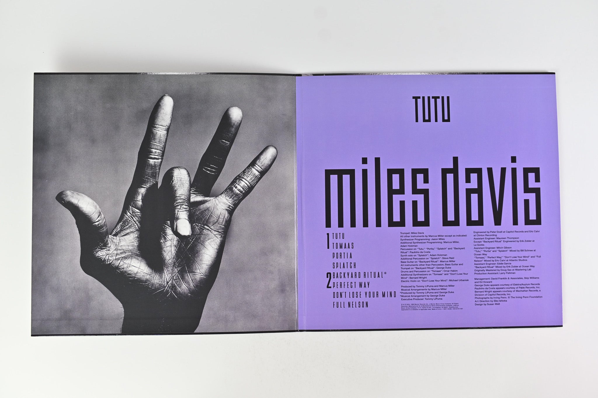Miles Davis - Tutu on Rhino High Fidelity