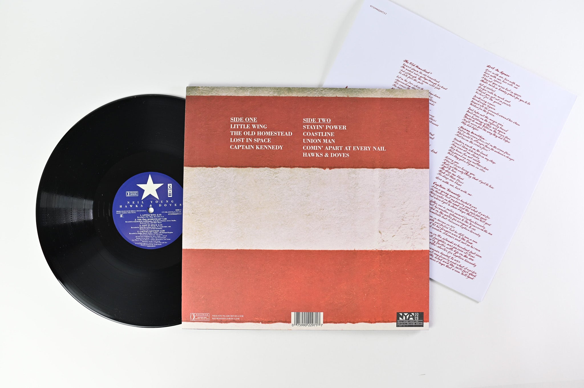 Neil Young - Hawks & Doves on Reprise Reissue