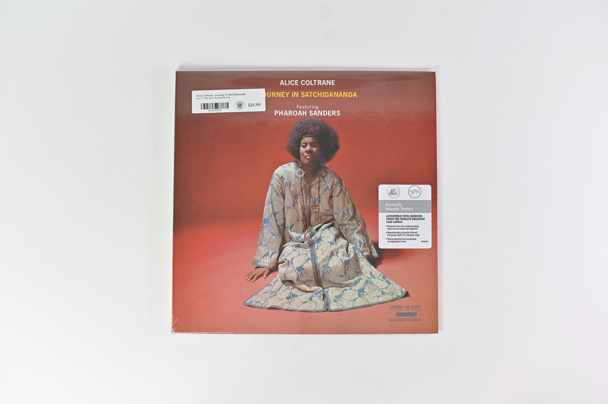 Alice Coltrane - Journey In Satchidananda on Impulse! / Verve - Acoustic Sounds Series