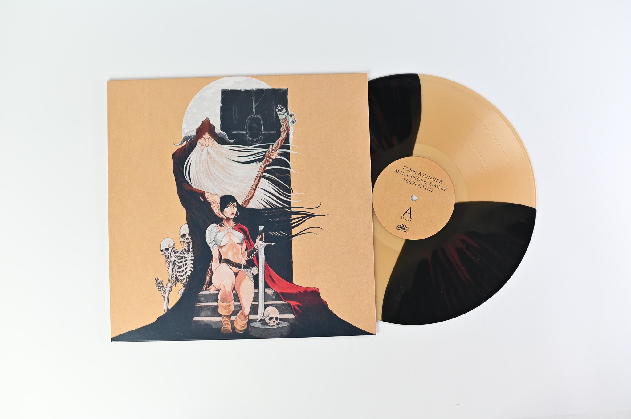 Khemmis - Absolution on 20 Buck Spin Beer/Black Butterfly w/Red Splatter Vinyl