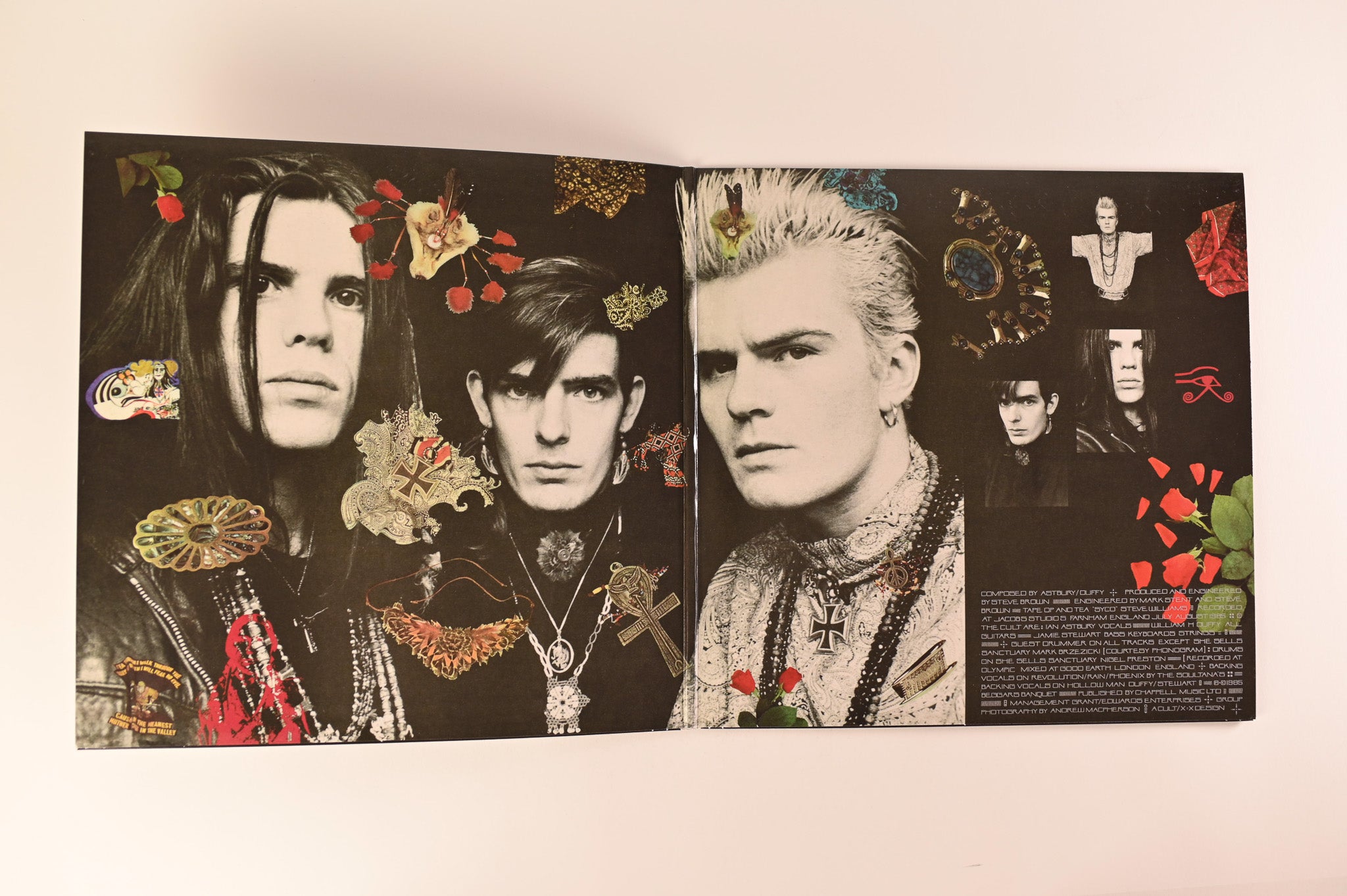 The Cult - Love Reissue on Beggars Banquet Red Transparent Vinyl