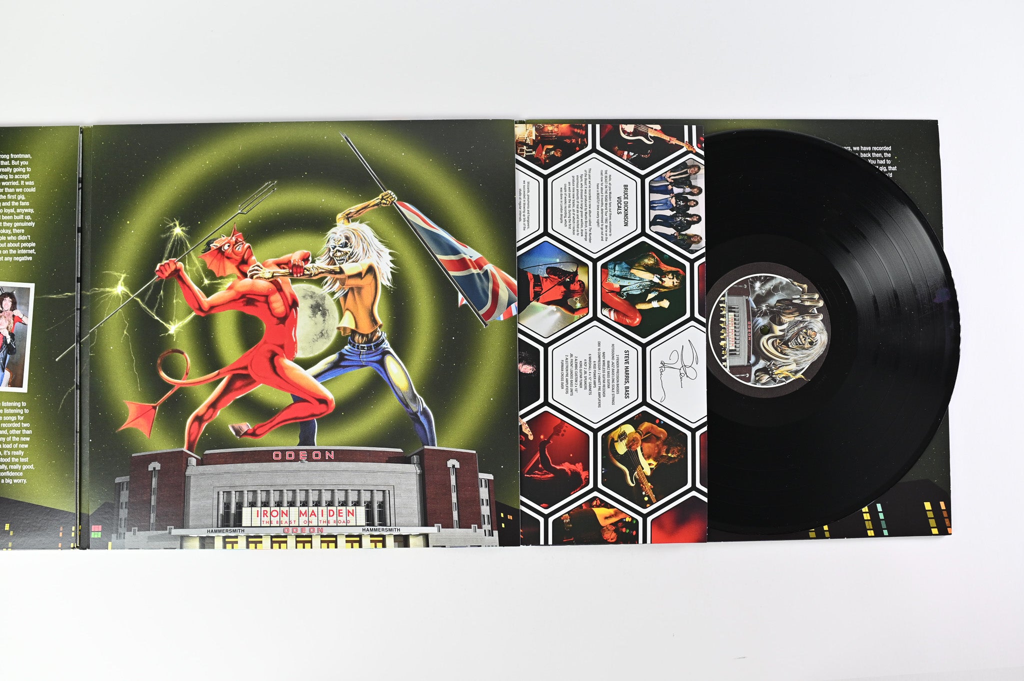 Iron Maiden - The Number Of The Beast / Beast Over Hammersmith Reissue on BMG