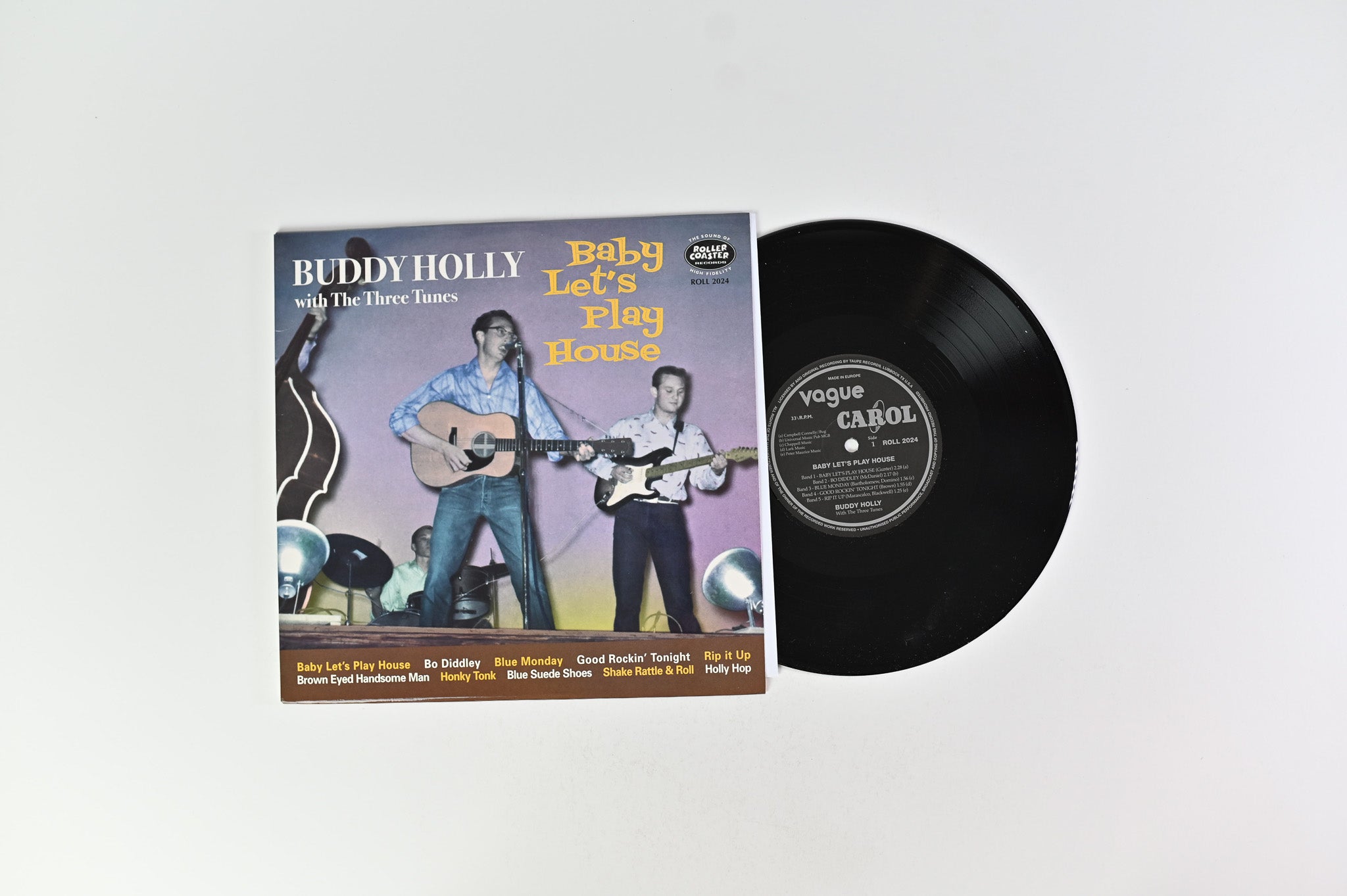 Buddy Holly - Baby Let's Play House on Rollercoaster Records - 10" Vinyl