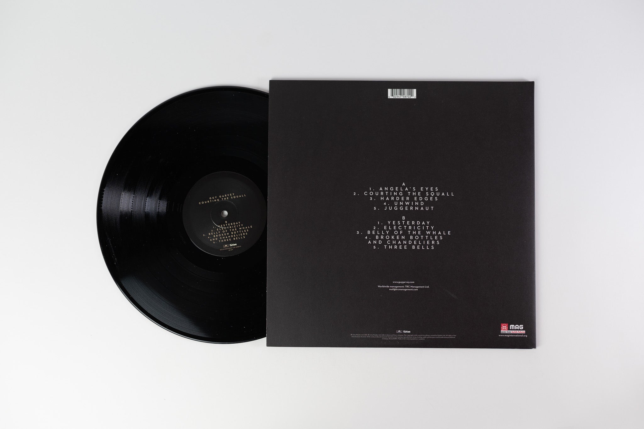 Guy Garvey - Courting The Squall on Polydor / Fiction Records