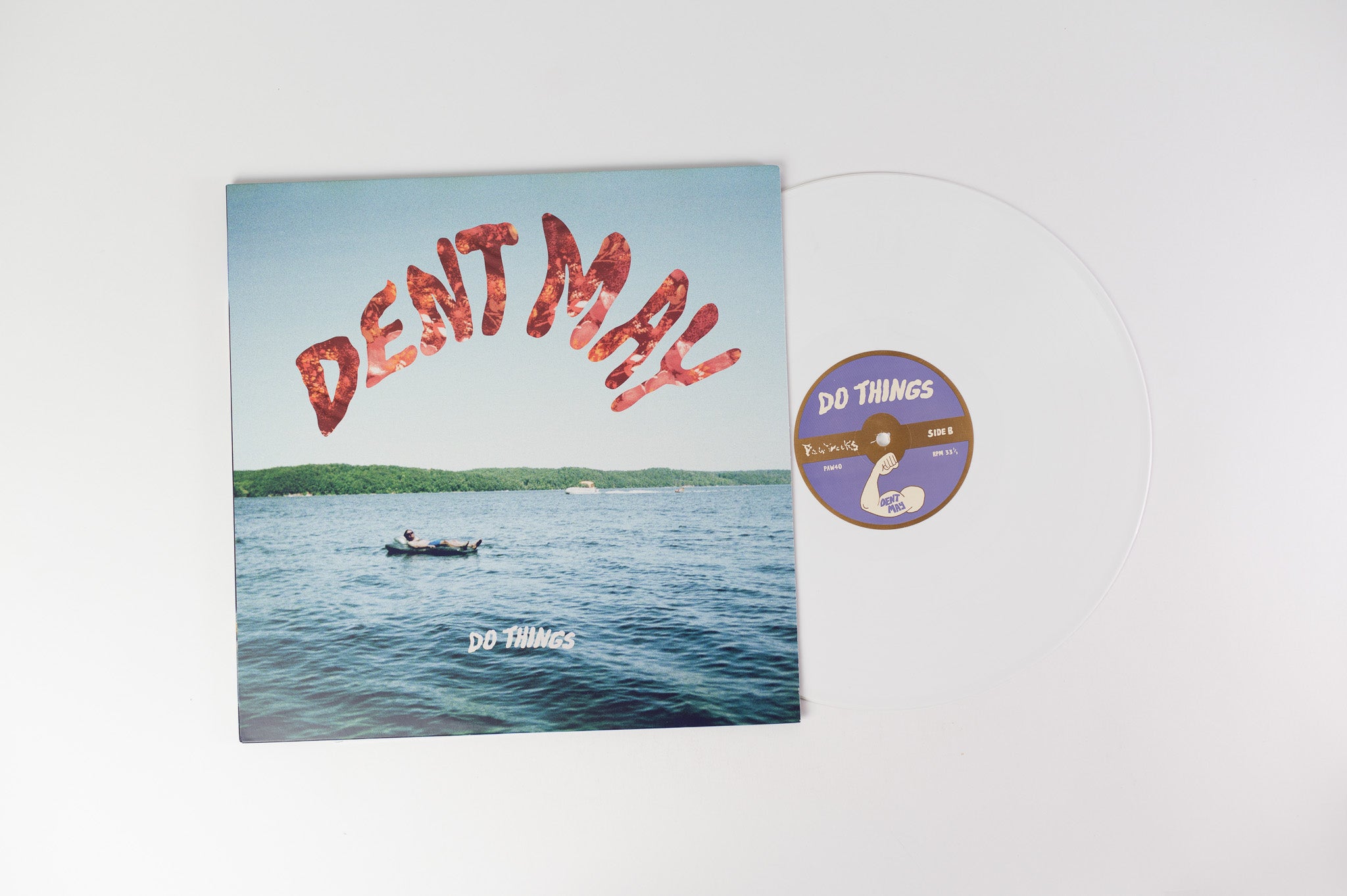 Dent May - Do Things on Paw Tracks - White Vinyl