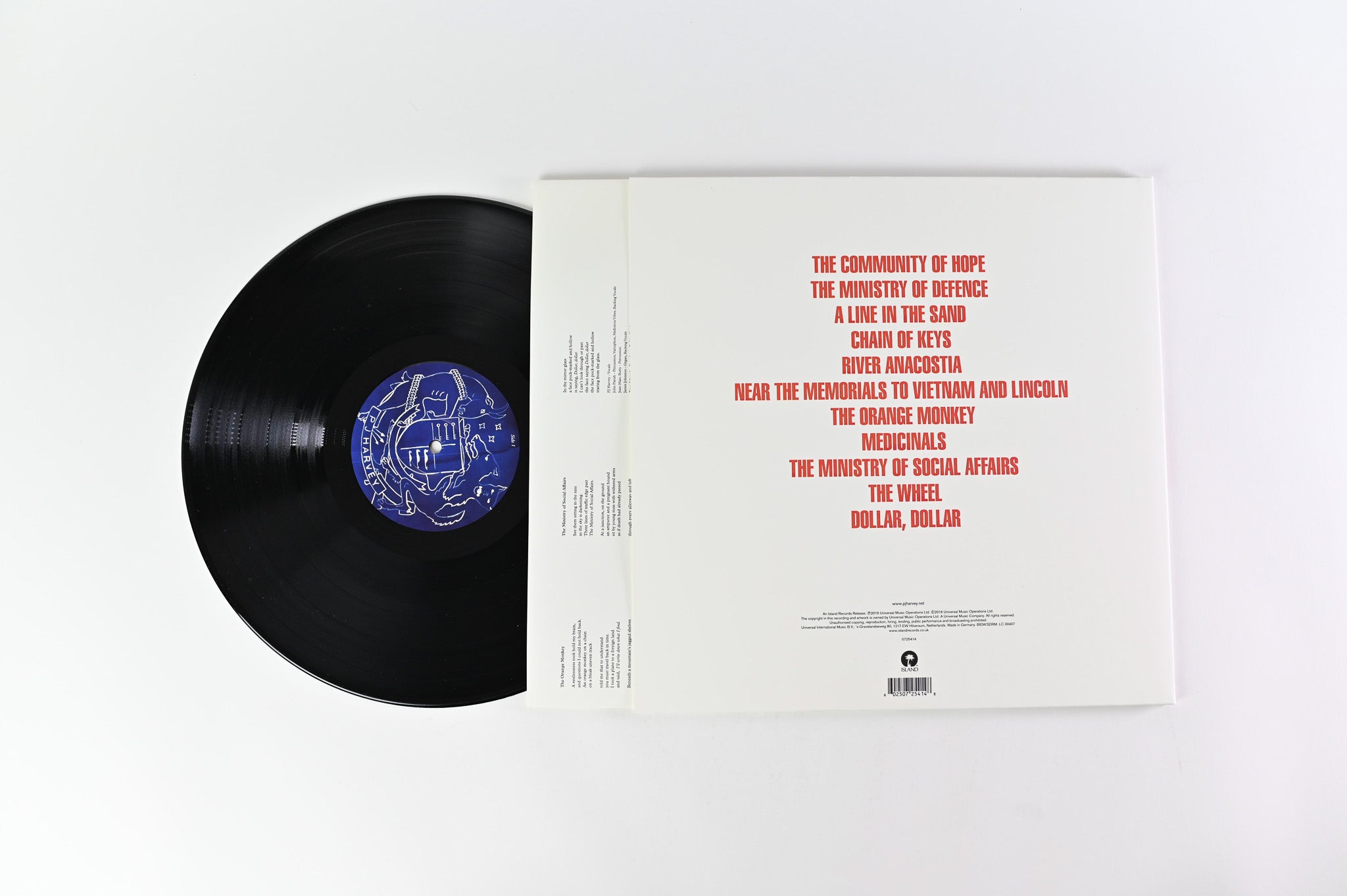 PJ Harvey - The Hope Six Demolition Project on Island Records