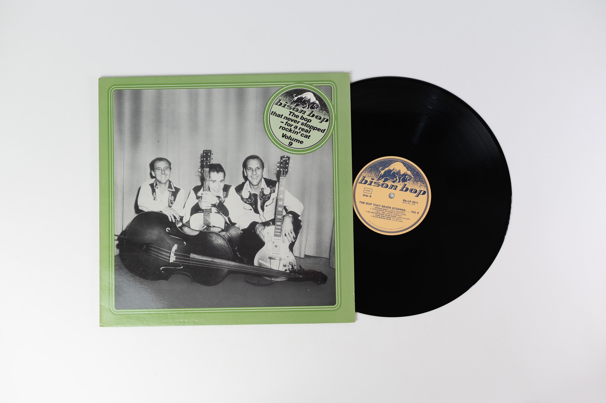 Various - Bison Bop: The Bop That Never Stopped - For A Real Rockin' Cat Volume 9 on Bison Bop