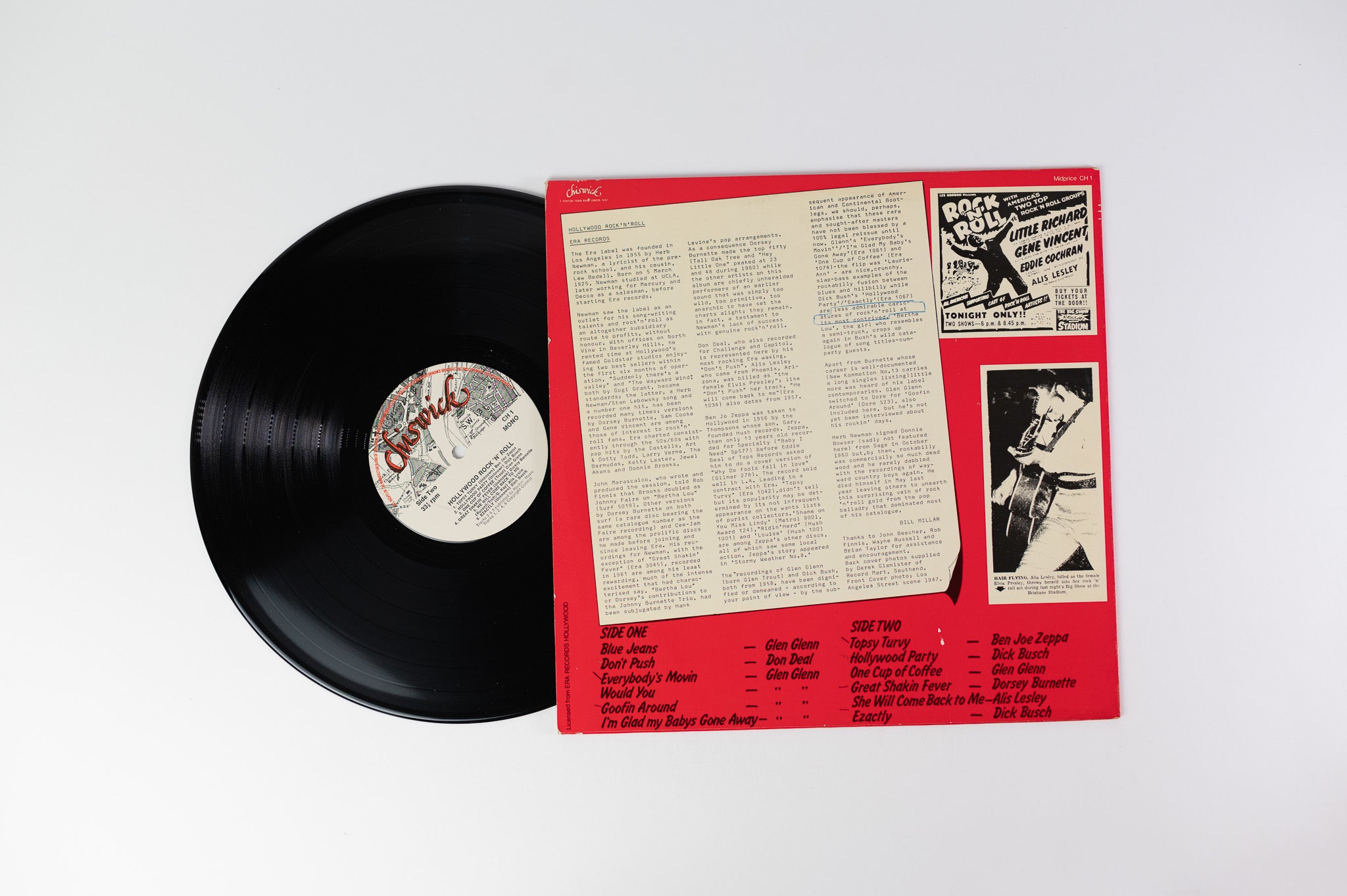 Various - Hollywood Rock 'n' Roll on Chiswick Records