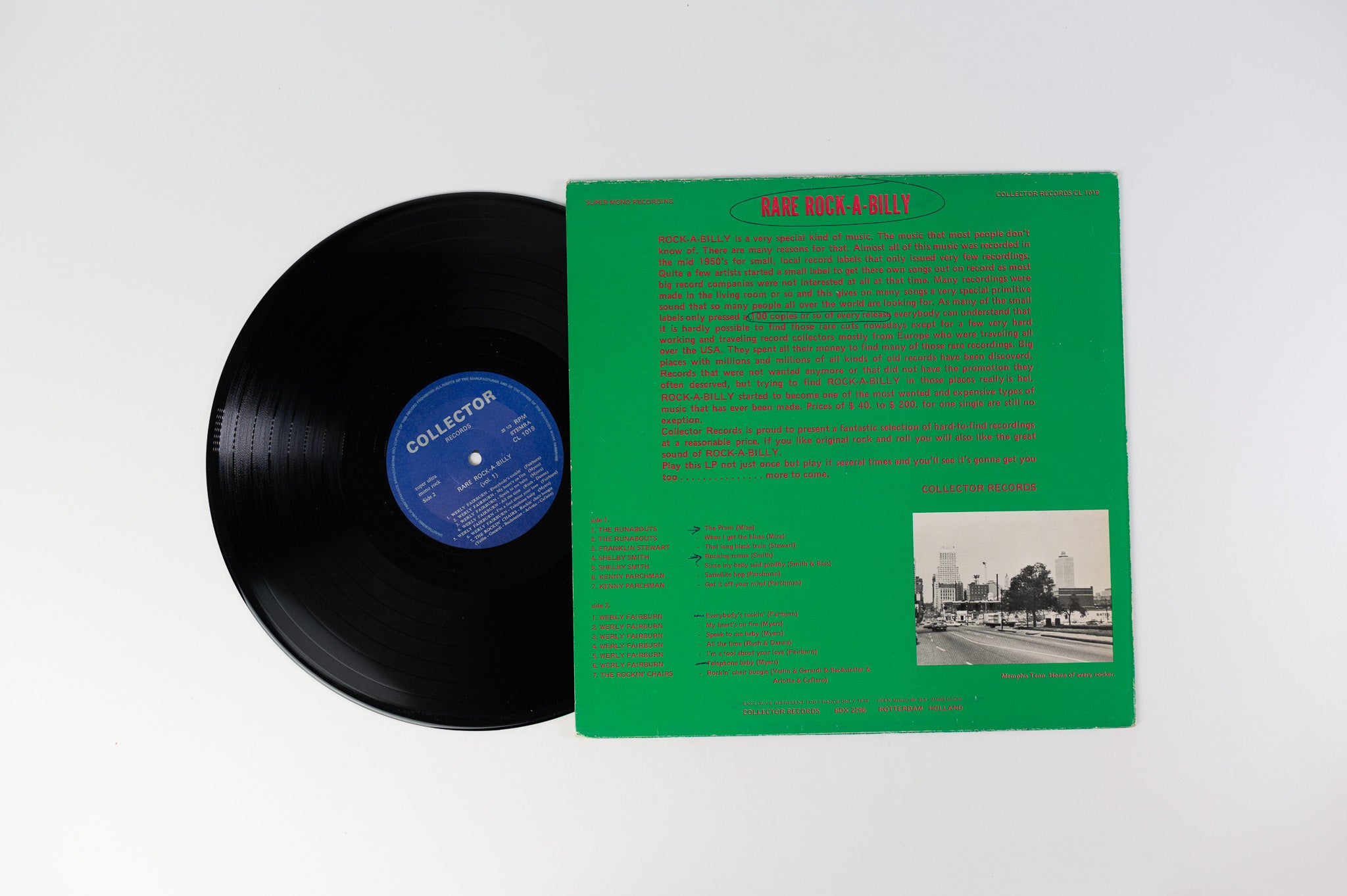 Various - Rare Rock-A-Billy on Collector Records