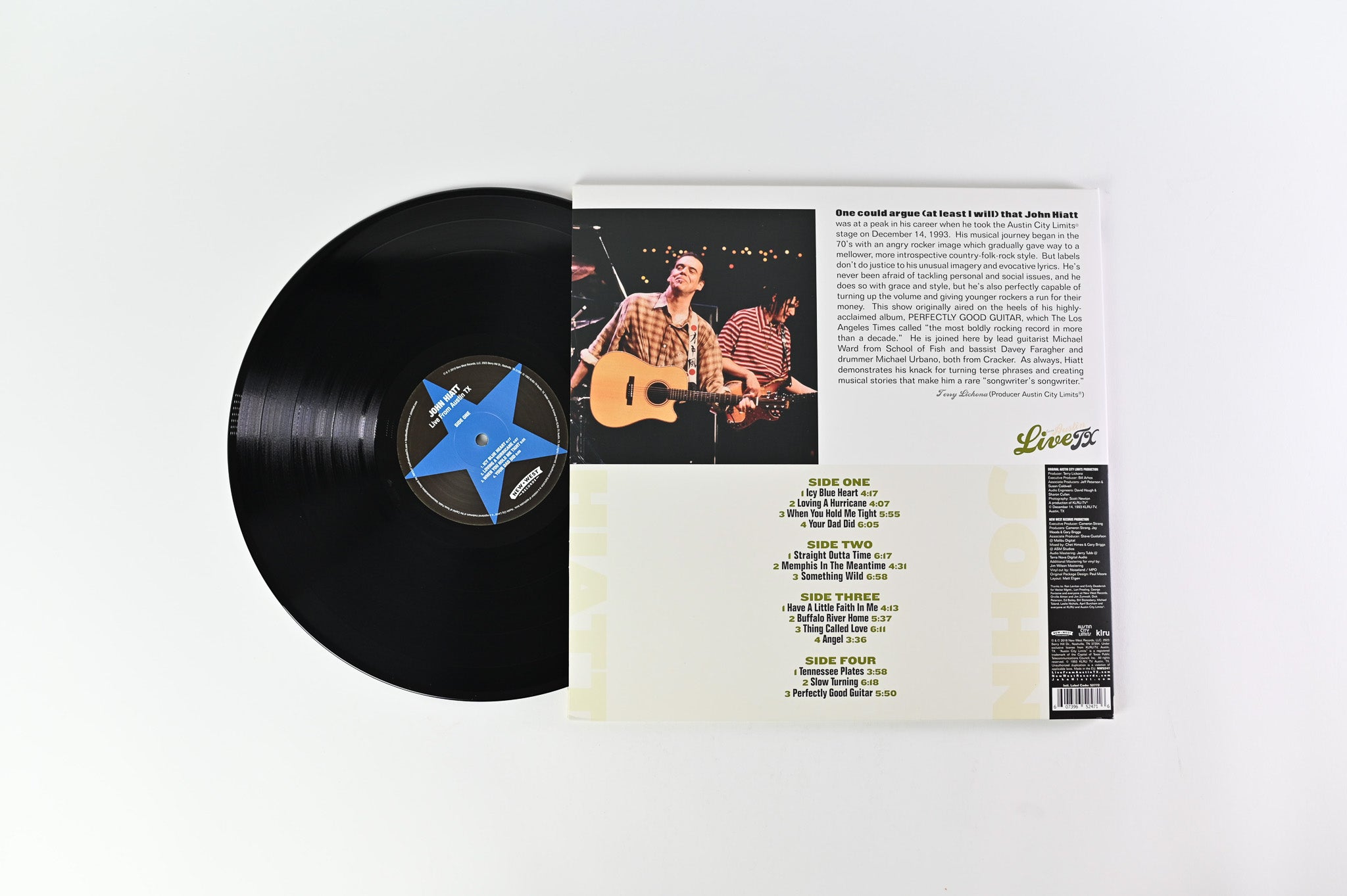 John Hiatt - Live From Austin TX on New West Records