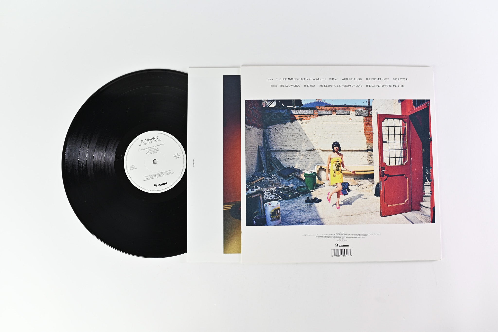 PJ Harvey - Uh Huh Her ‎– Demos on Island Records