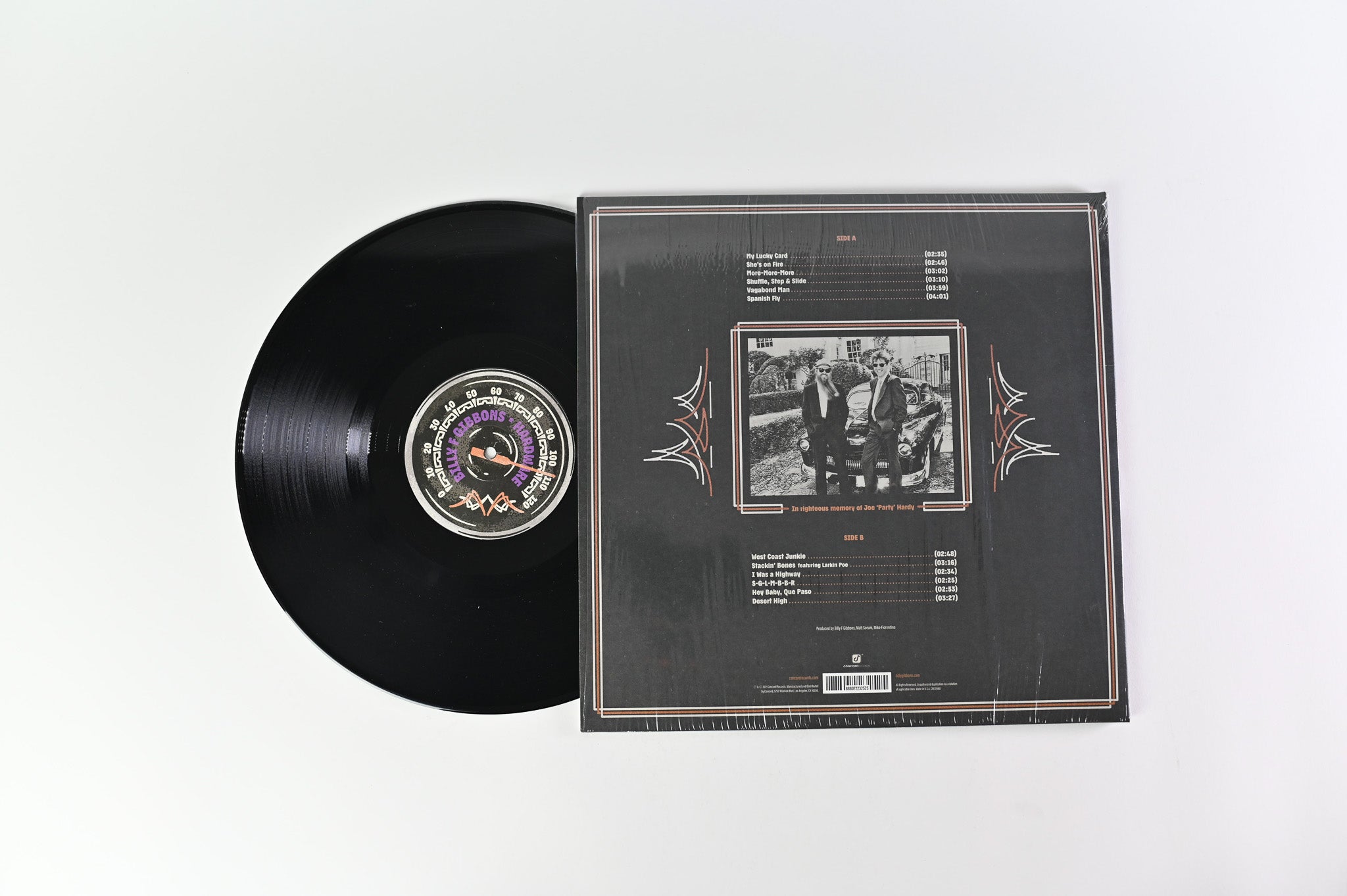 Billy F. Gibbons - Hardware on Concord Records