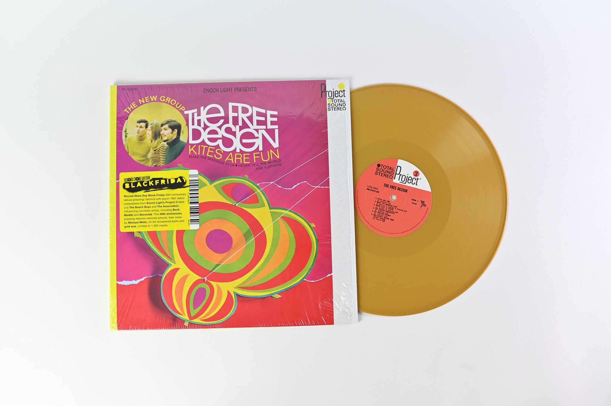 The Free Design - Kites Are Fun on Light In The Attic - Gold Vinyl