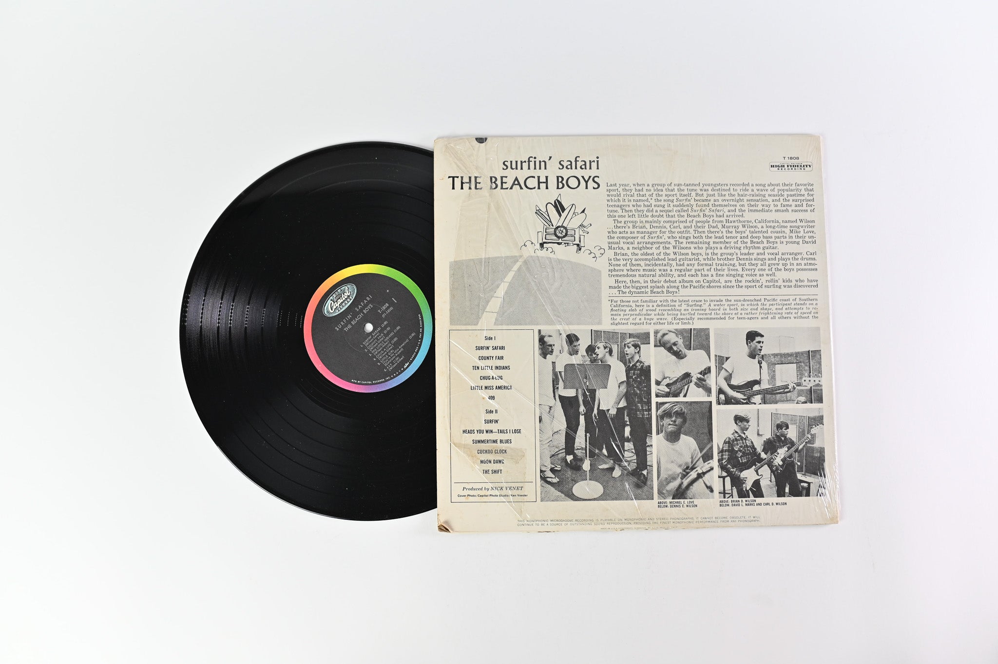 The Beach Boys - Surfin' Safari on Capitol Records