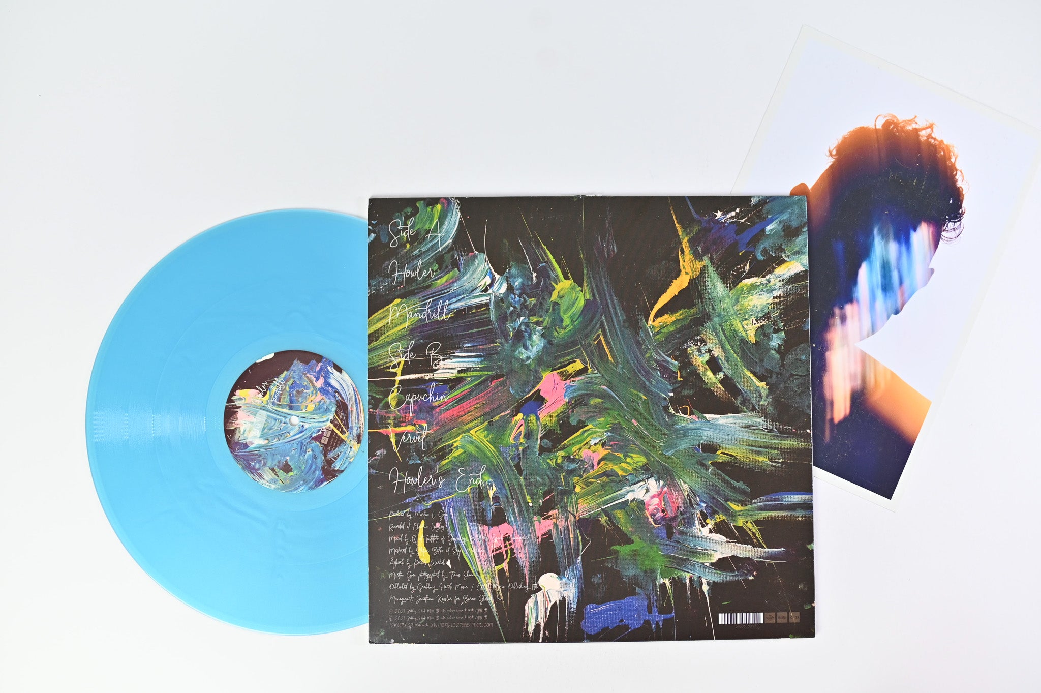 MG - The Third Chimpanzee EP on Mute - Blue Vinyl