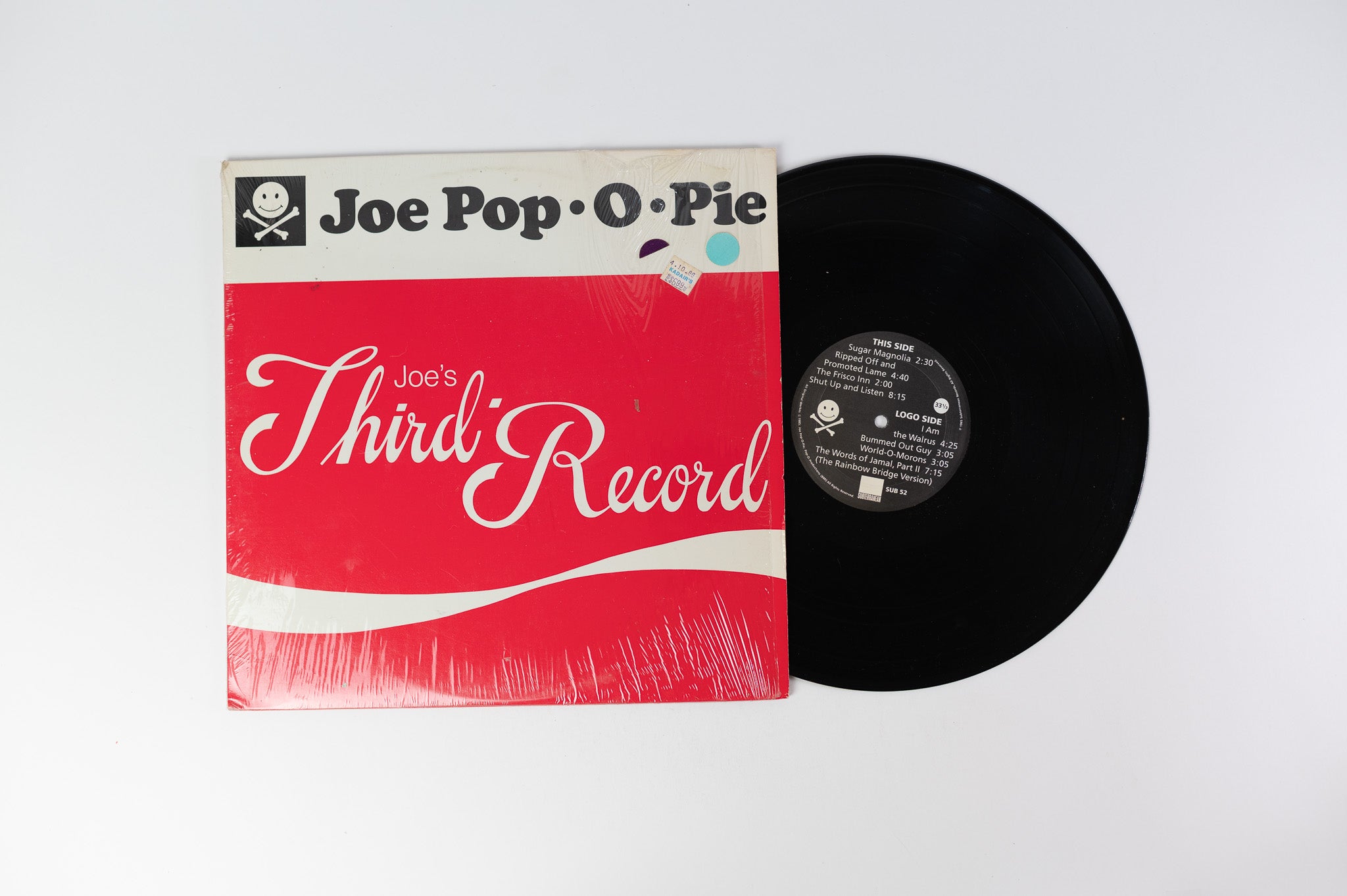 Joe Pop-O-Pie  - Joe's Third Record on Subterranean