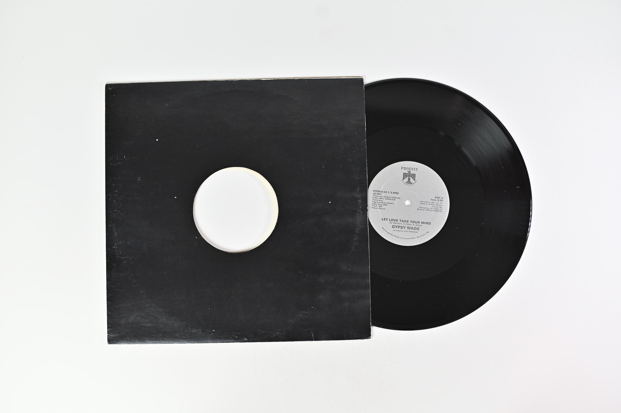Gypsy Wade - Let Love Take Your Mind on Phoenix Records & Filmworks Disco 12"