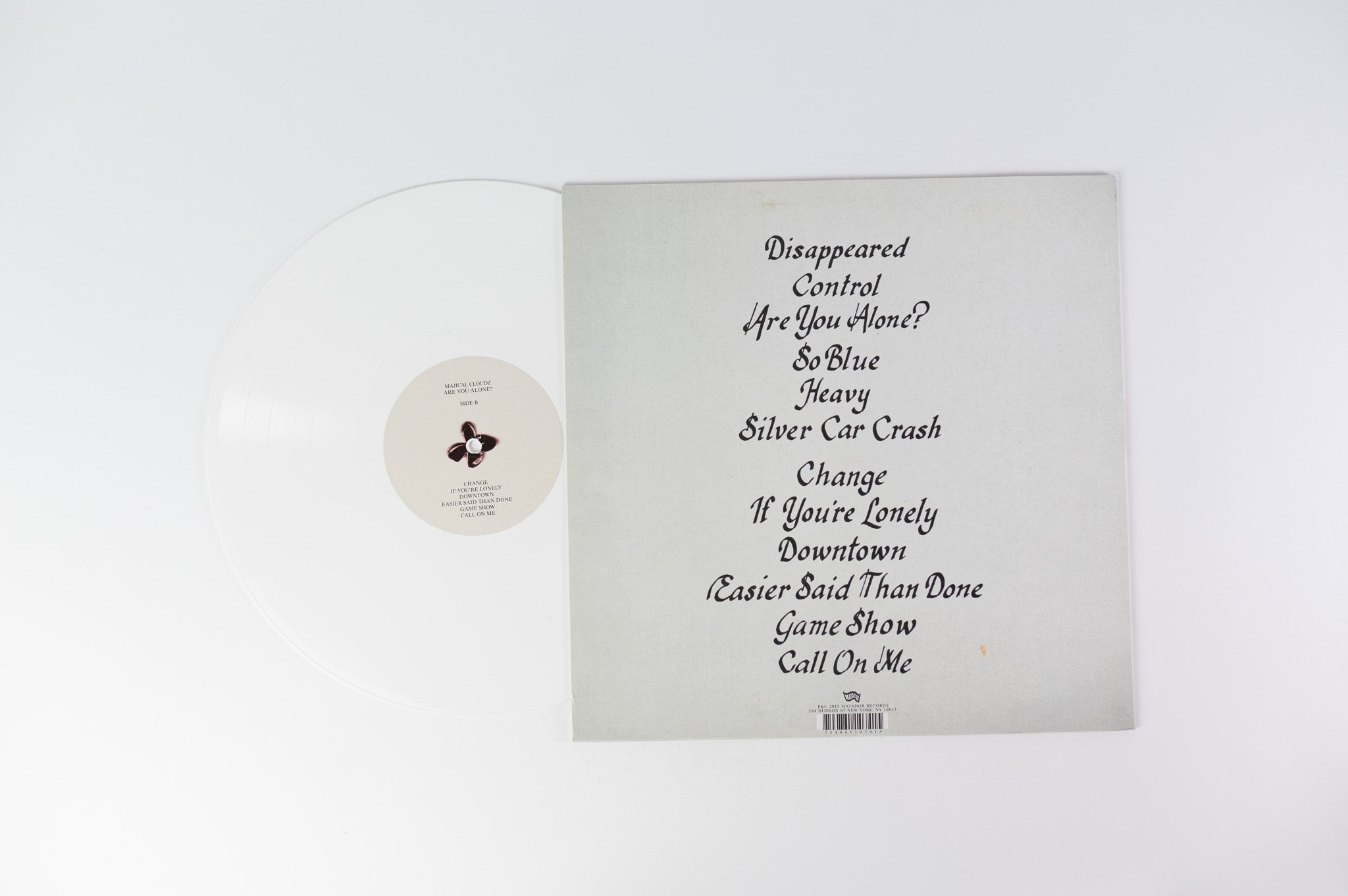 Majical Cloudz - Are You Alone on Matador White Vinyl