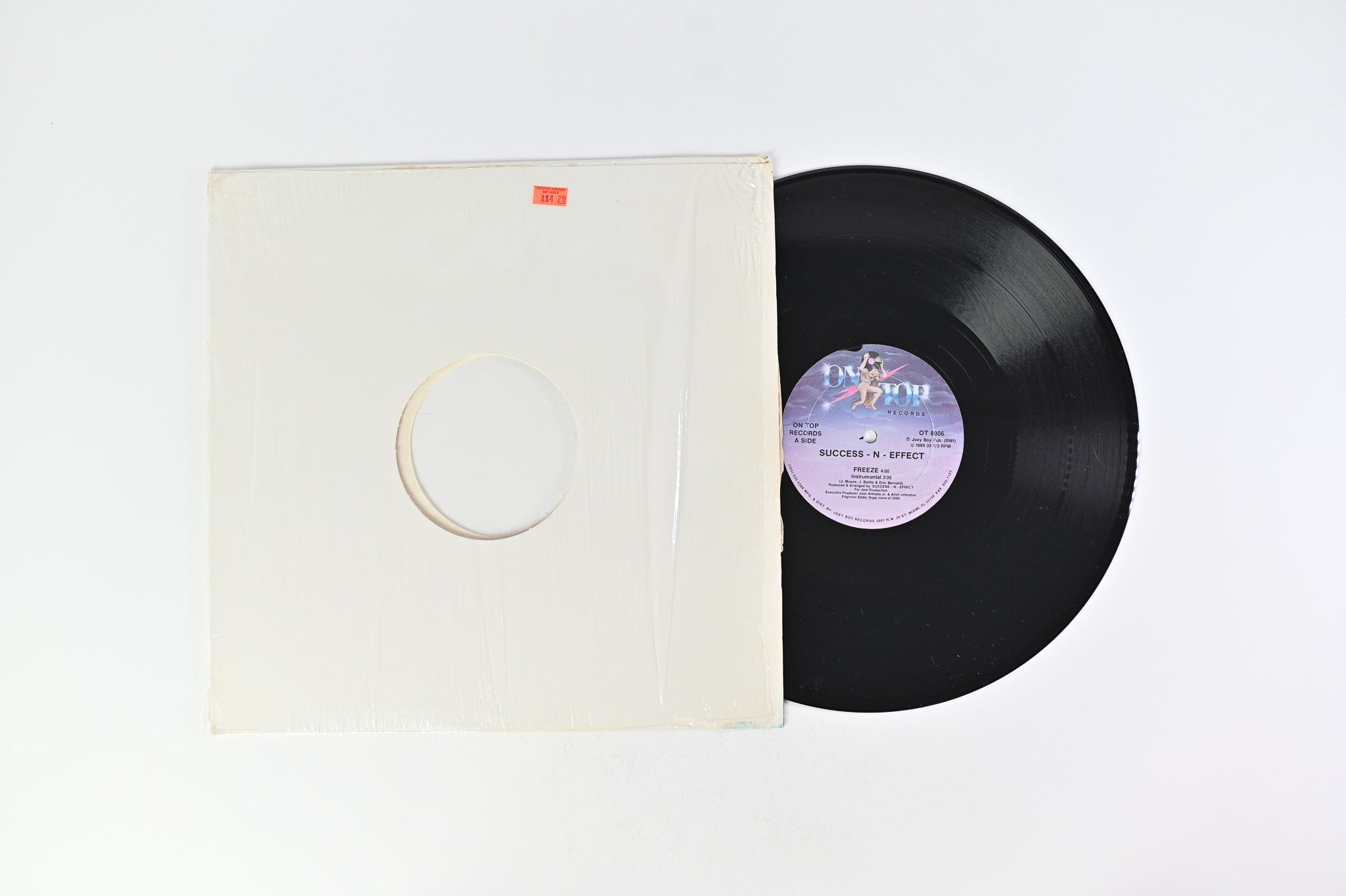 Success - N - Effect - Freeze / Roll It Up on On Top Records 12"