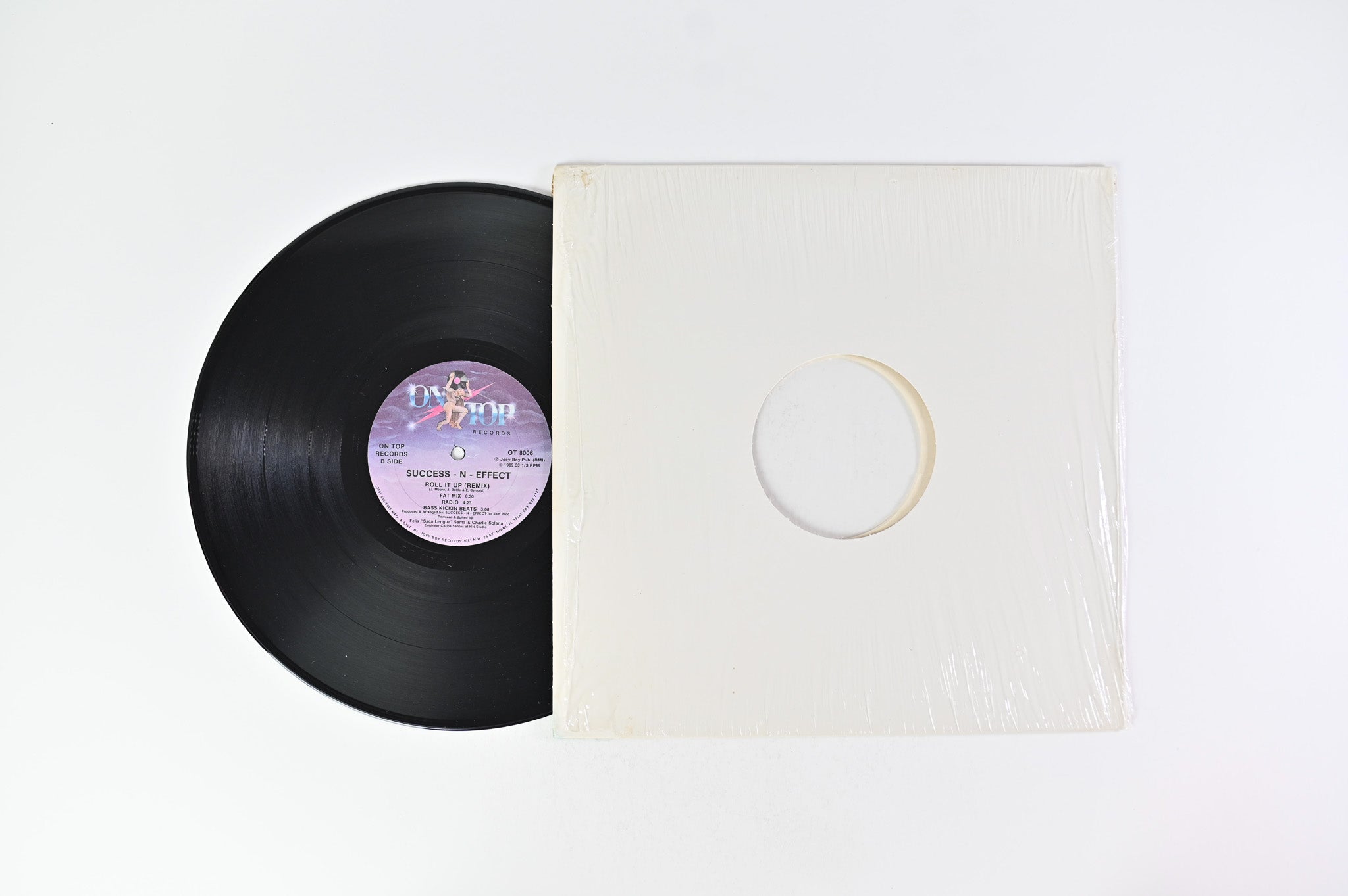 Success - N - Effect - Freeze / Roll It Up on On Top Records 12"