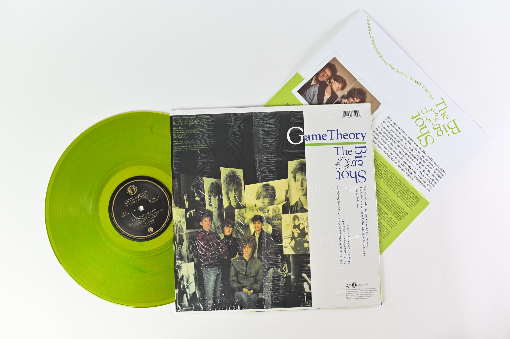 Game Theory - The Big Shot Chronicles on Omnivore Recordings - Lime Green Vinyl