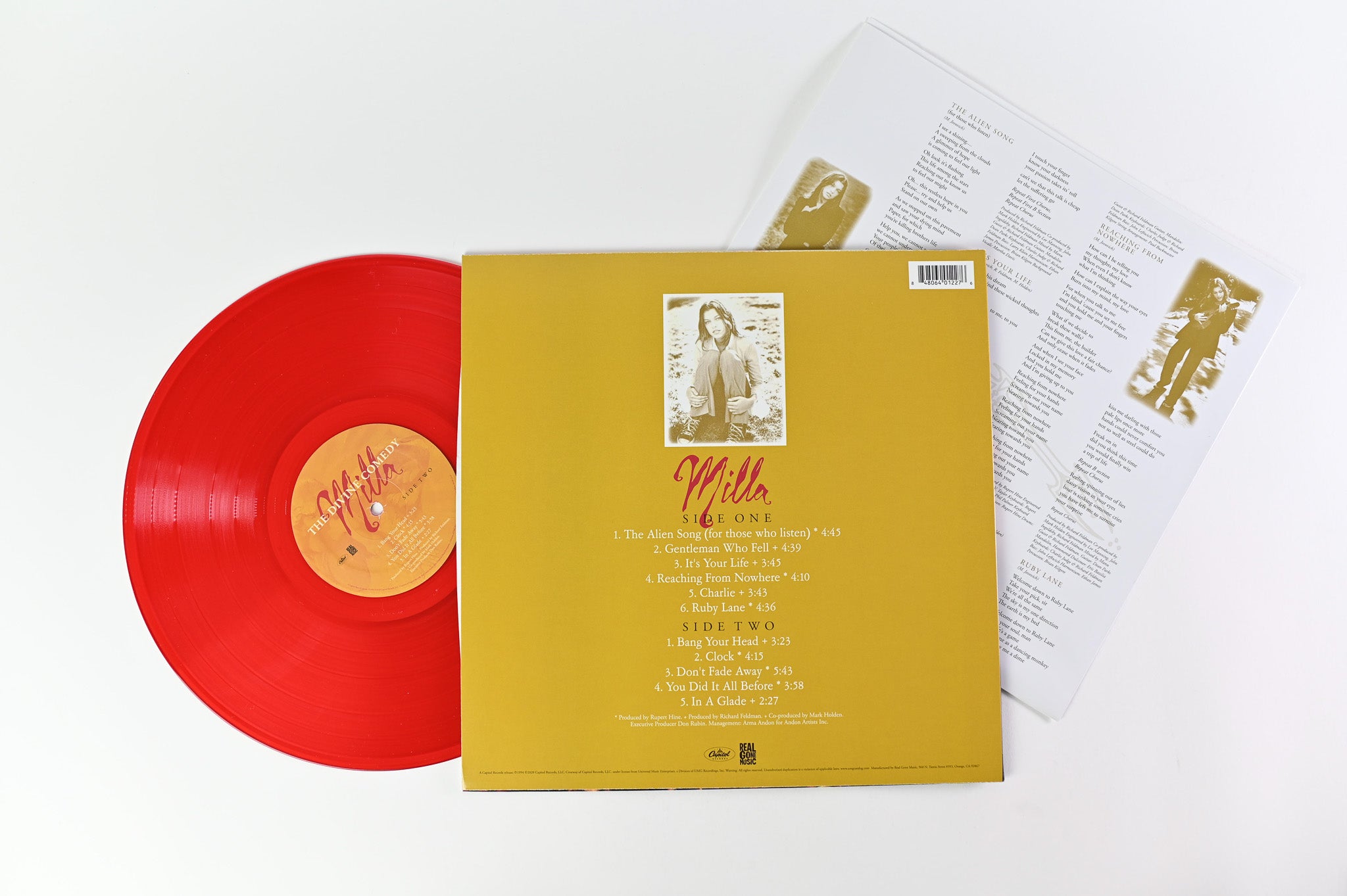 洋楽 Milla / THE DIVINE COMEDY [RSD] Milla Jovovich - The Divine Comedy on Real Gone Music - Red Vinyl