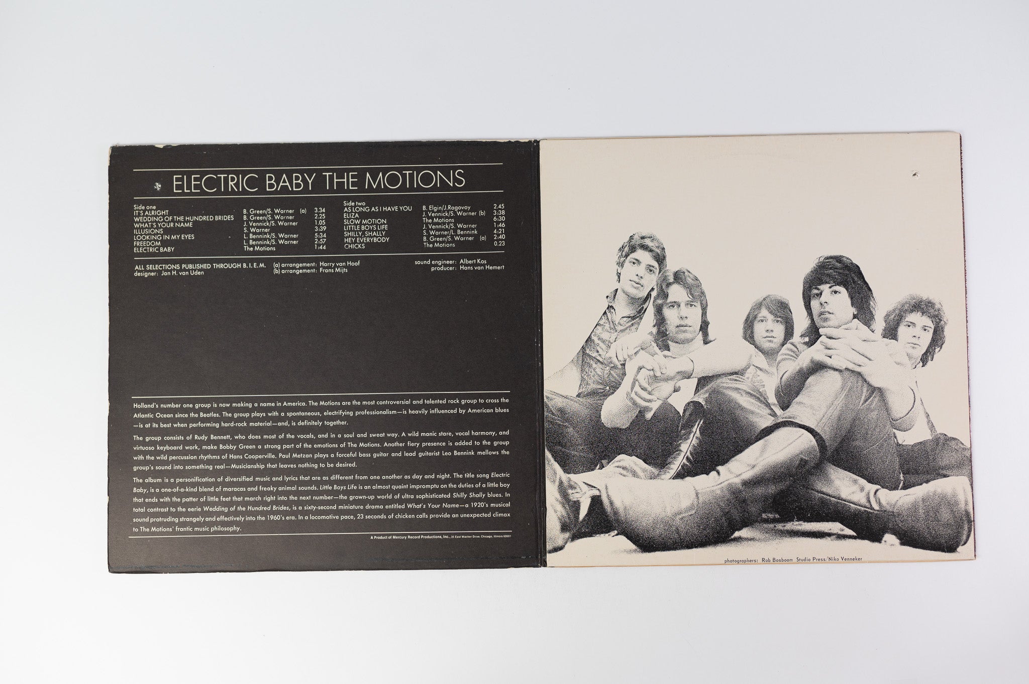 The Motions - Electric Baby on Philips