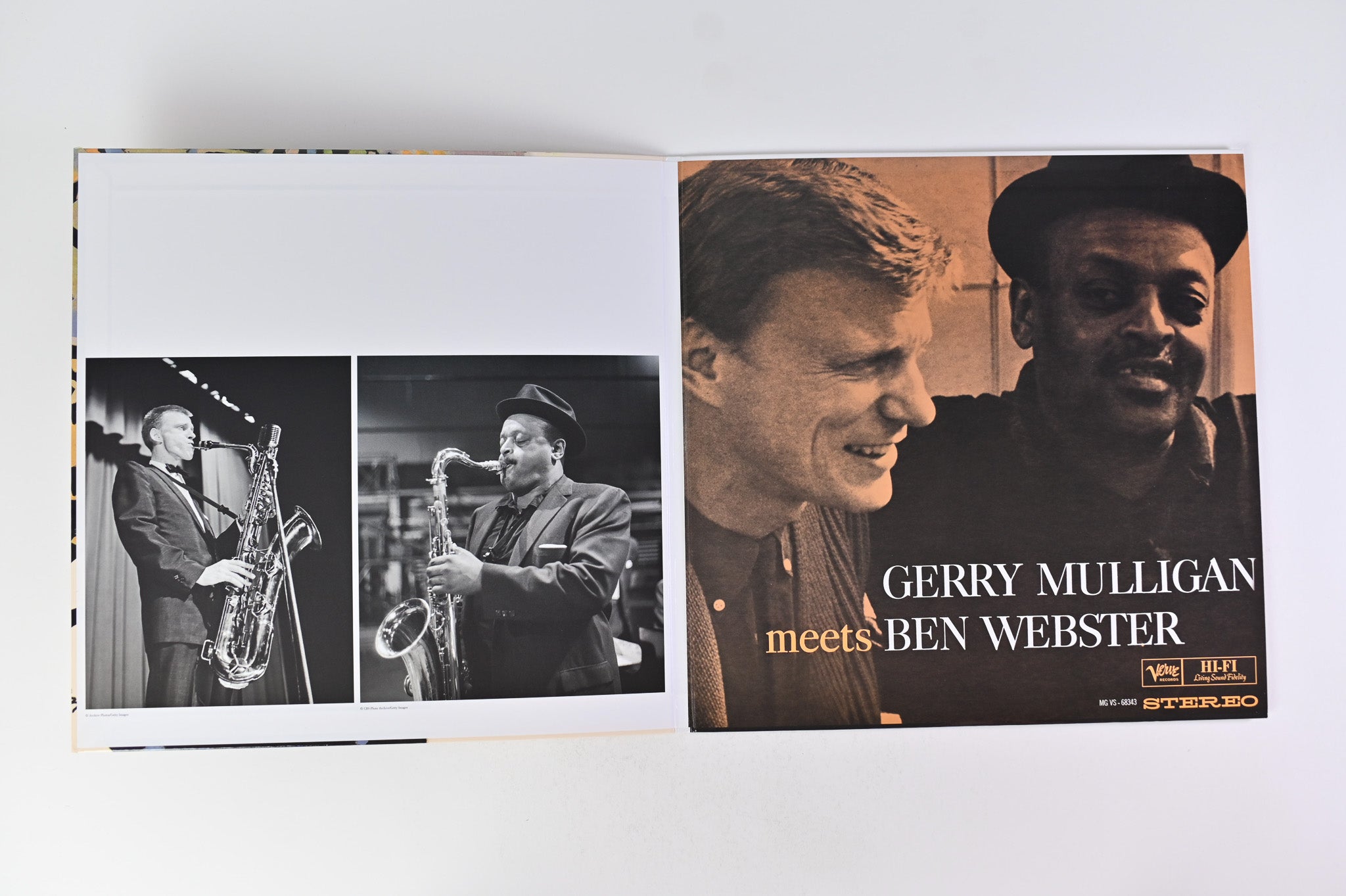 Gerry Mulligan - Gerry Mulligan Meets Ben Webster on Verve Acoustic Sounds Series