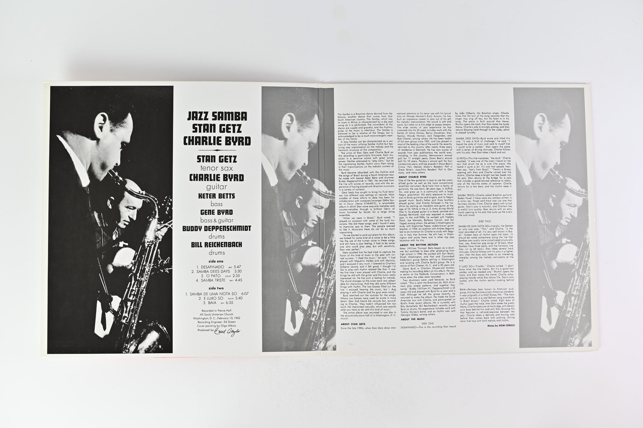 Stan Getz - Jazz Samba on Speakers Corner Records