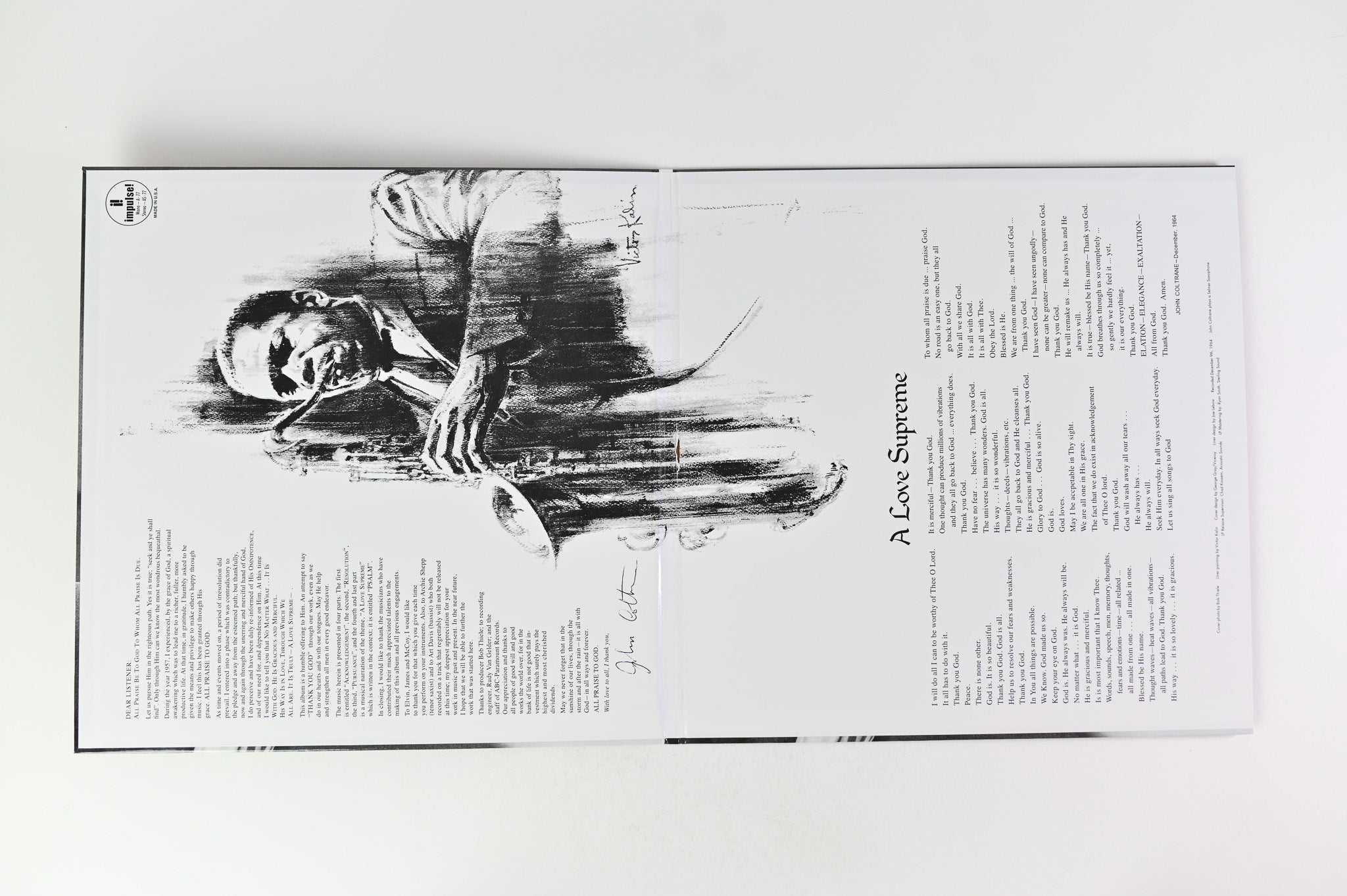 John Coltrane - A Love Supreme on Verve Acoustic Sounds Series