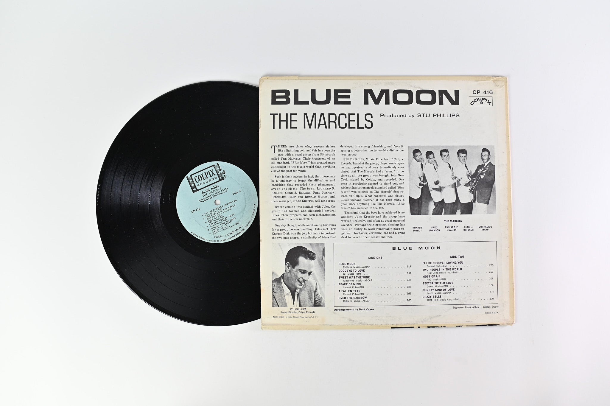 The Marcels - Blue Moon on Colpix Records