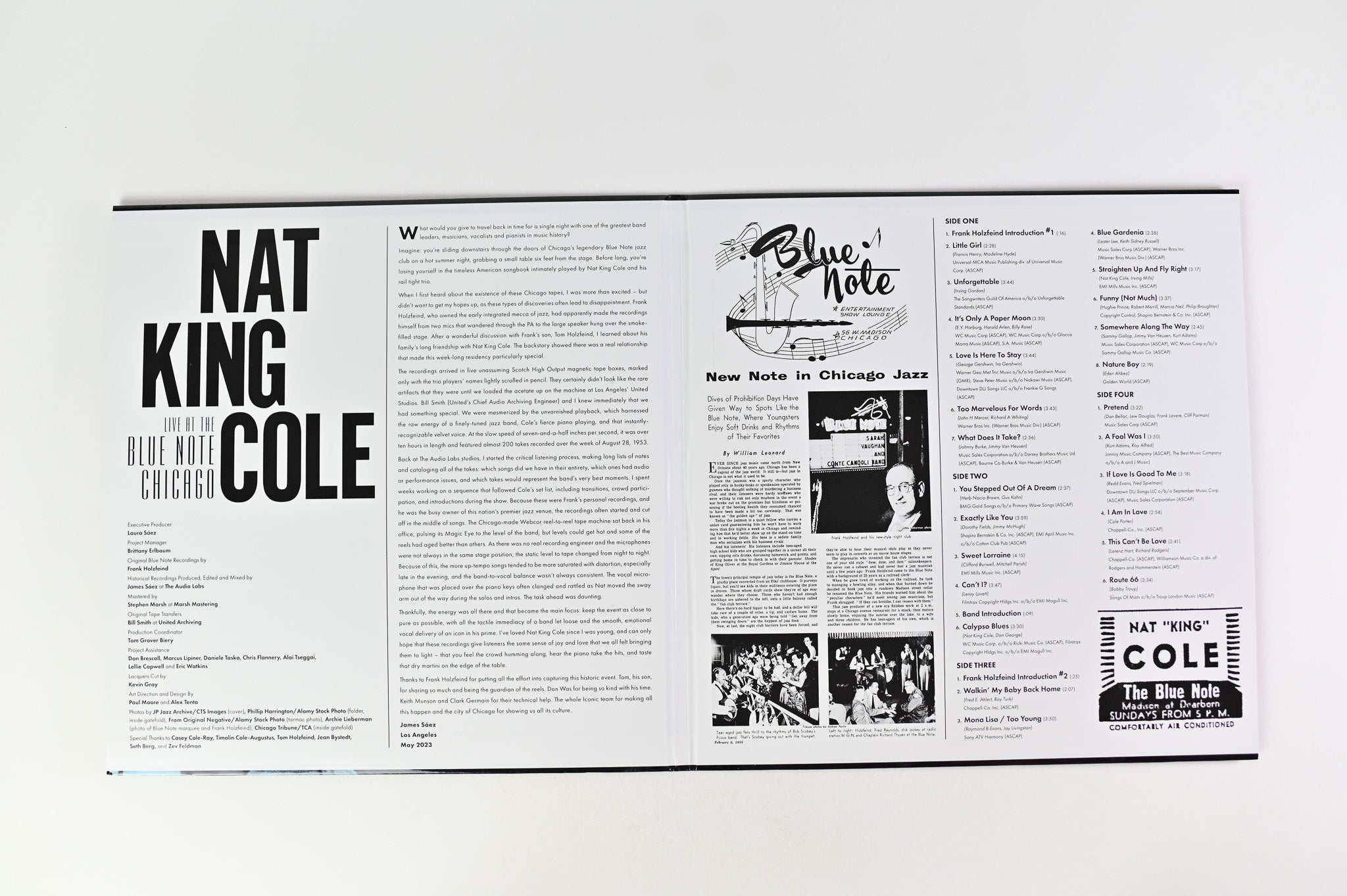 Nat King Cole - Live At The Blue Note Chicago on Iconic RSD 2024 pressing