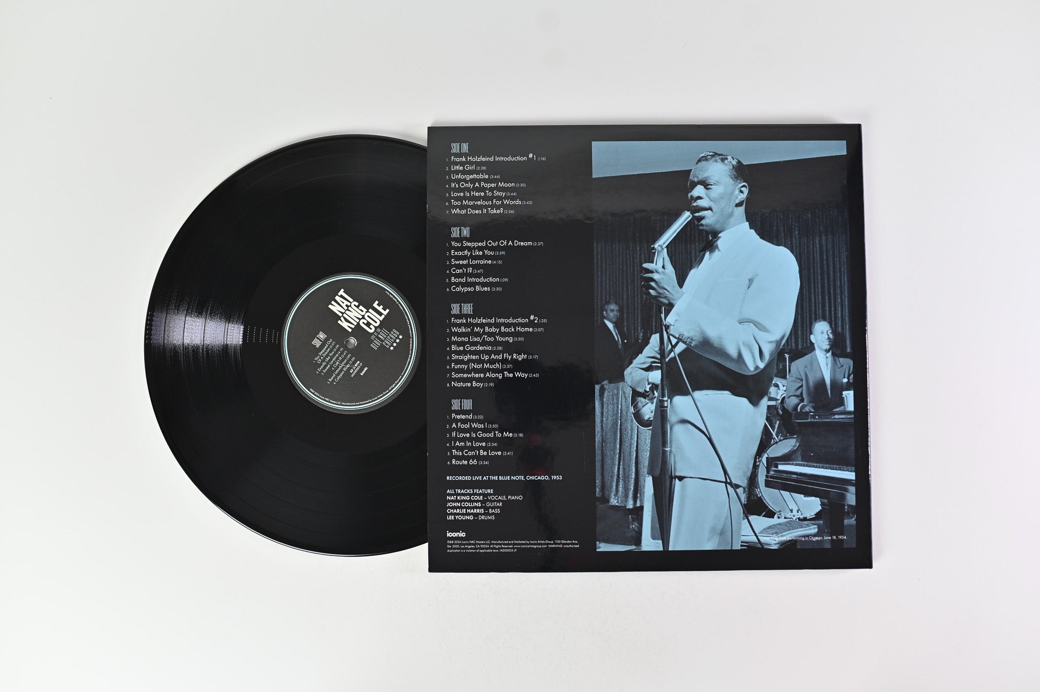 Nat King Cole - Live At The Blue Note Chicago on Iconic RSD 2024 pressing