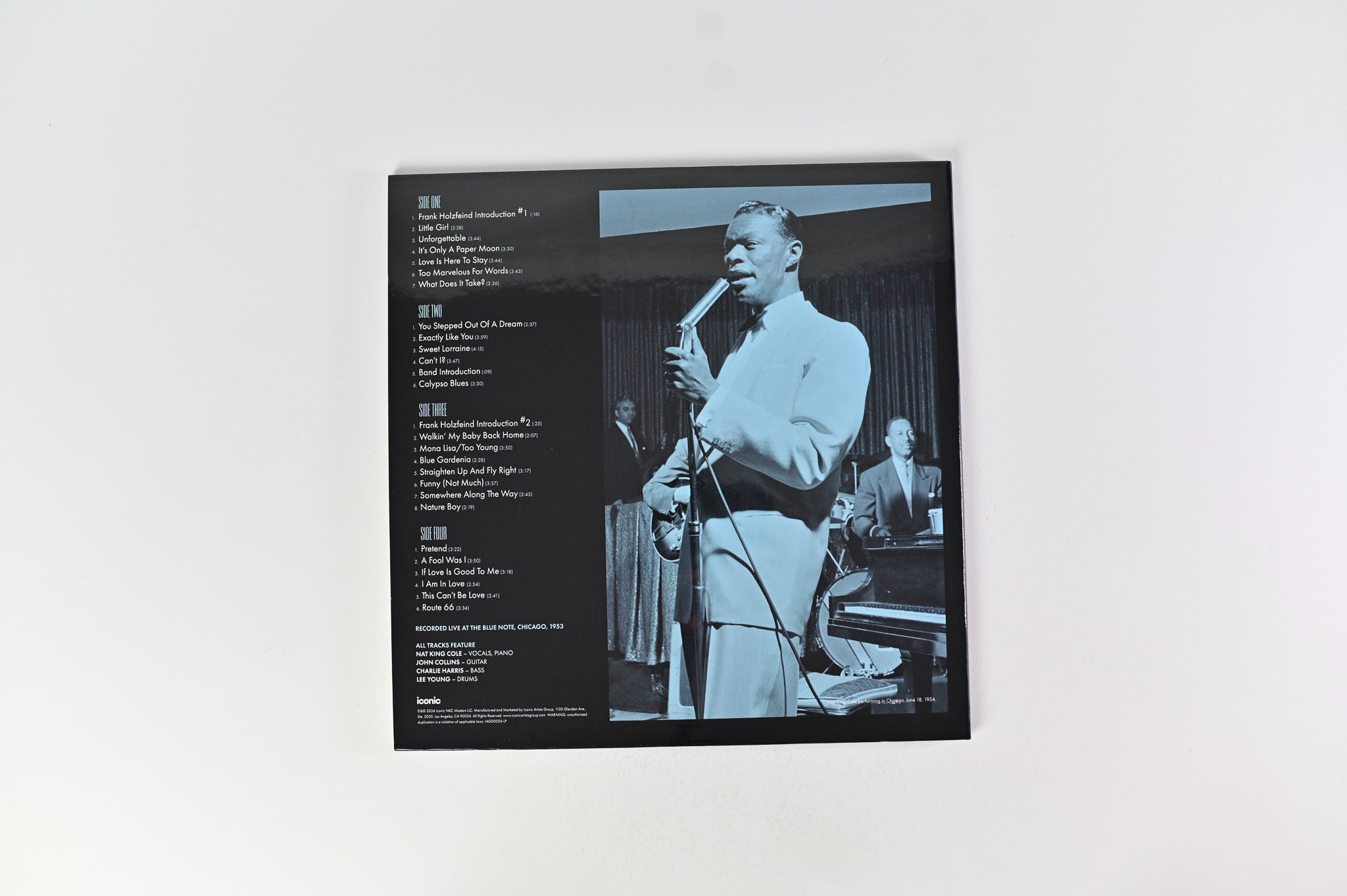 Nat King Cole - Live At The Blue Note Chicago on Iconic RSD 2024 pressing