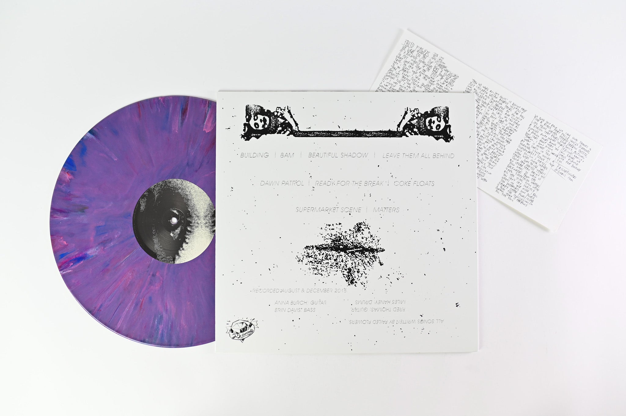 Failed Flowers – Failed Flowers on 25 Diamonds - Purple Vinyl