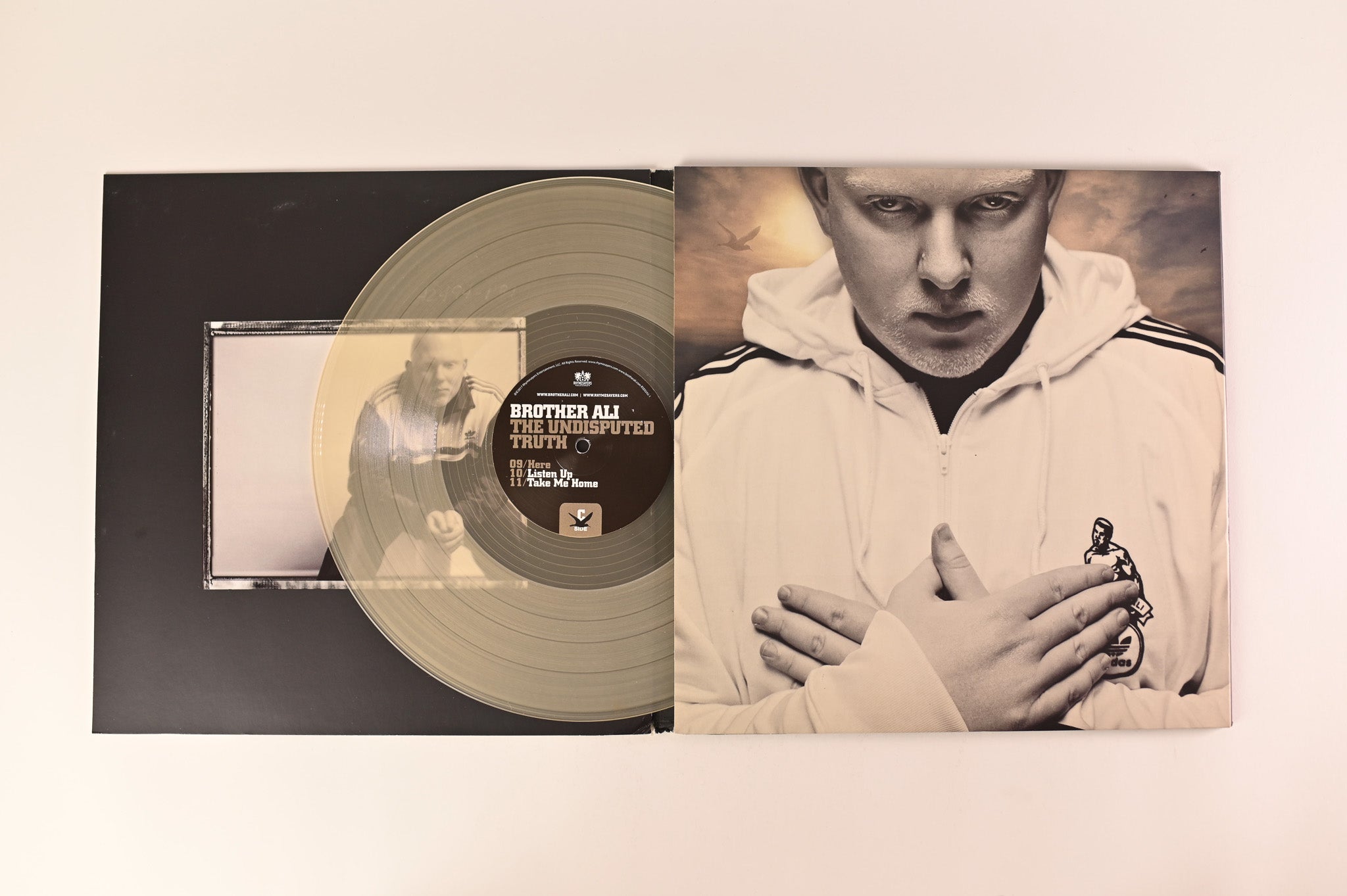 Brother Ali - The Undisputed Truth Deluxe Reissue Numbered Clear Vinyl on Rhymesayers Entertainment