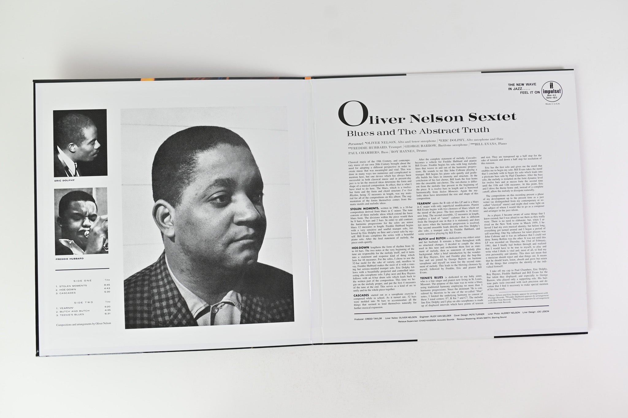 Oliver Nelson - The Blues And The Abstract Truth on Verve Acoustic Sounds Series