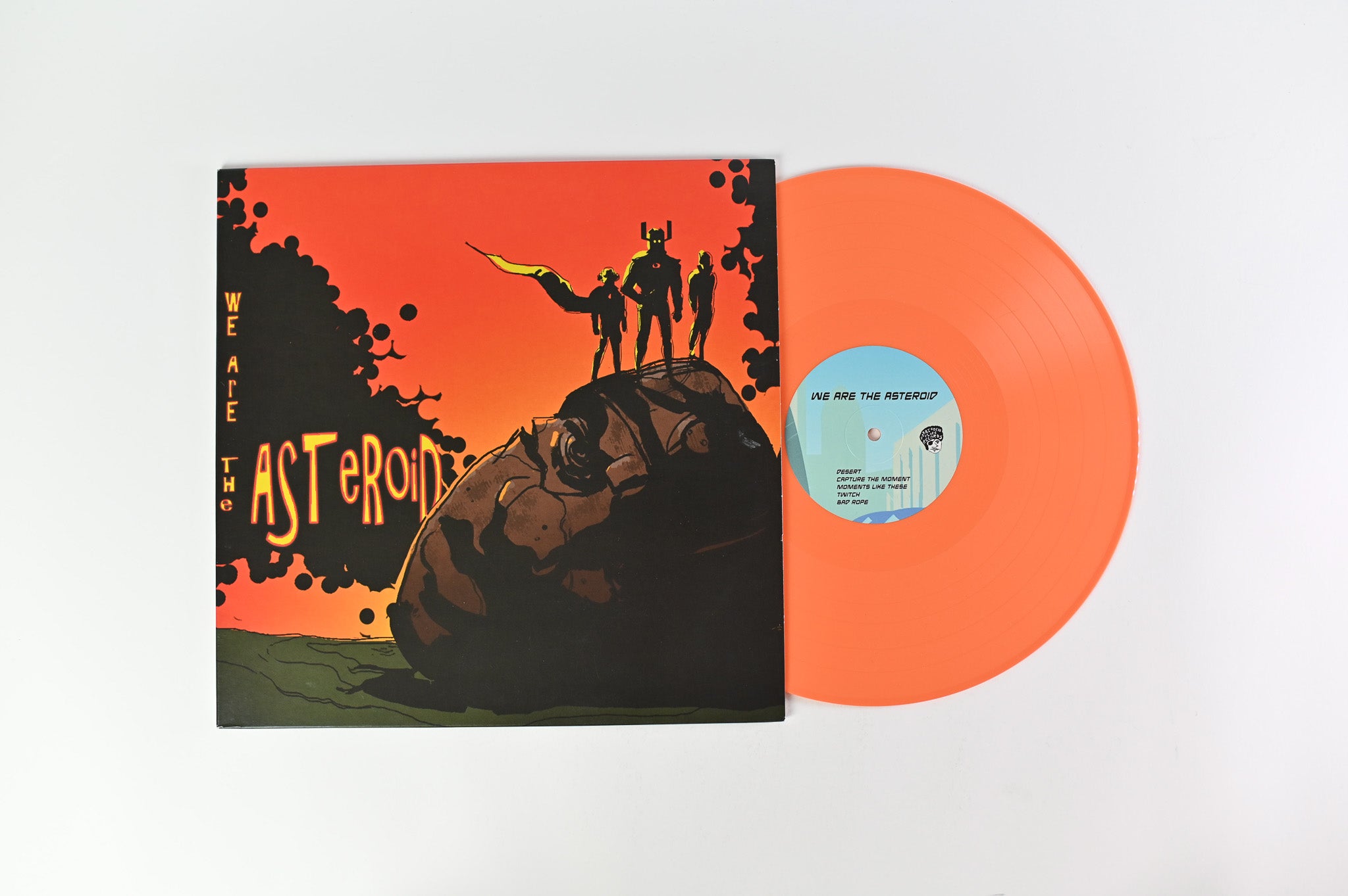 WE Are The Asteroid - WE Are The Asteroid on Forbidden Place Records - Orange Vinyl