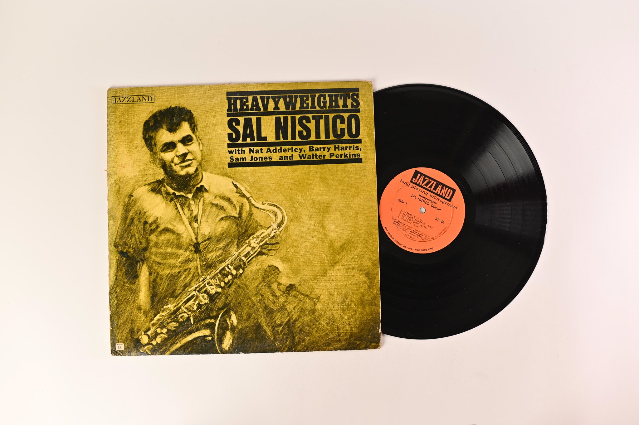 Sal Nistico - Heavyweights on Jazzland Deep Groove Mono