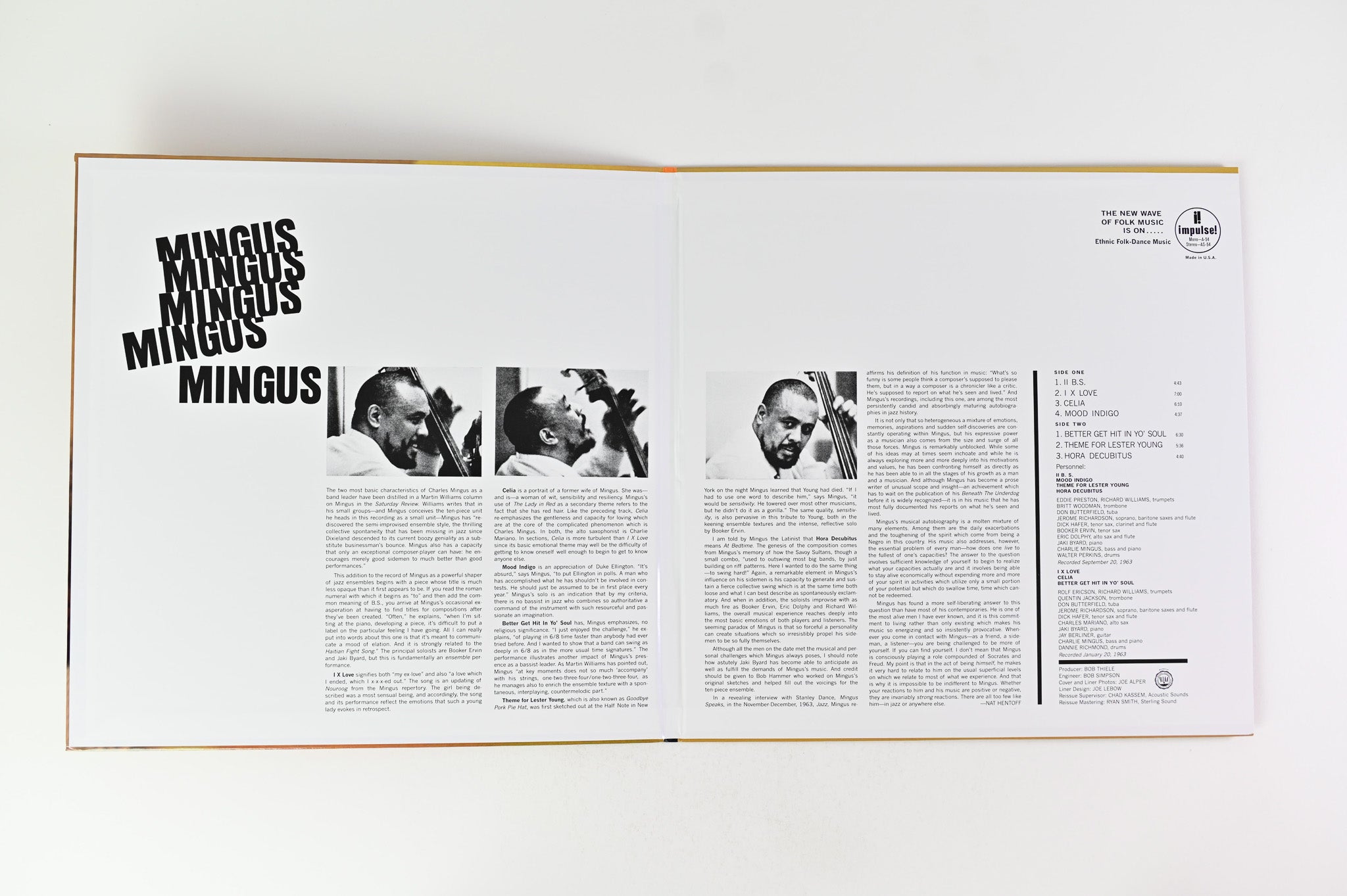 Charles Mingus - Mingus Mingus Mingus Mingus Mingus on Verve Acoustic Sounds Series