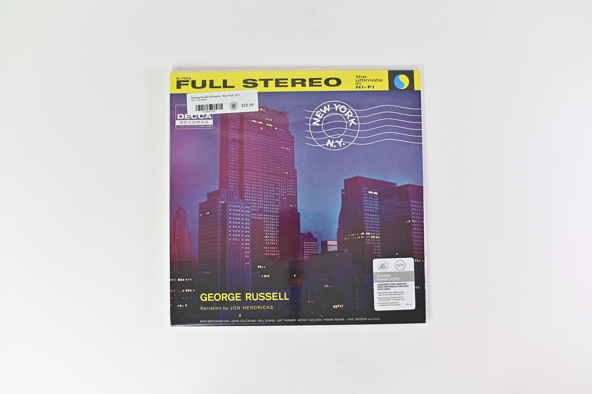 George Russell Orchestra - New York, N.Y. on Verve Acoustic Sounds Series