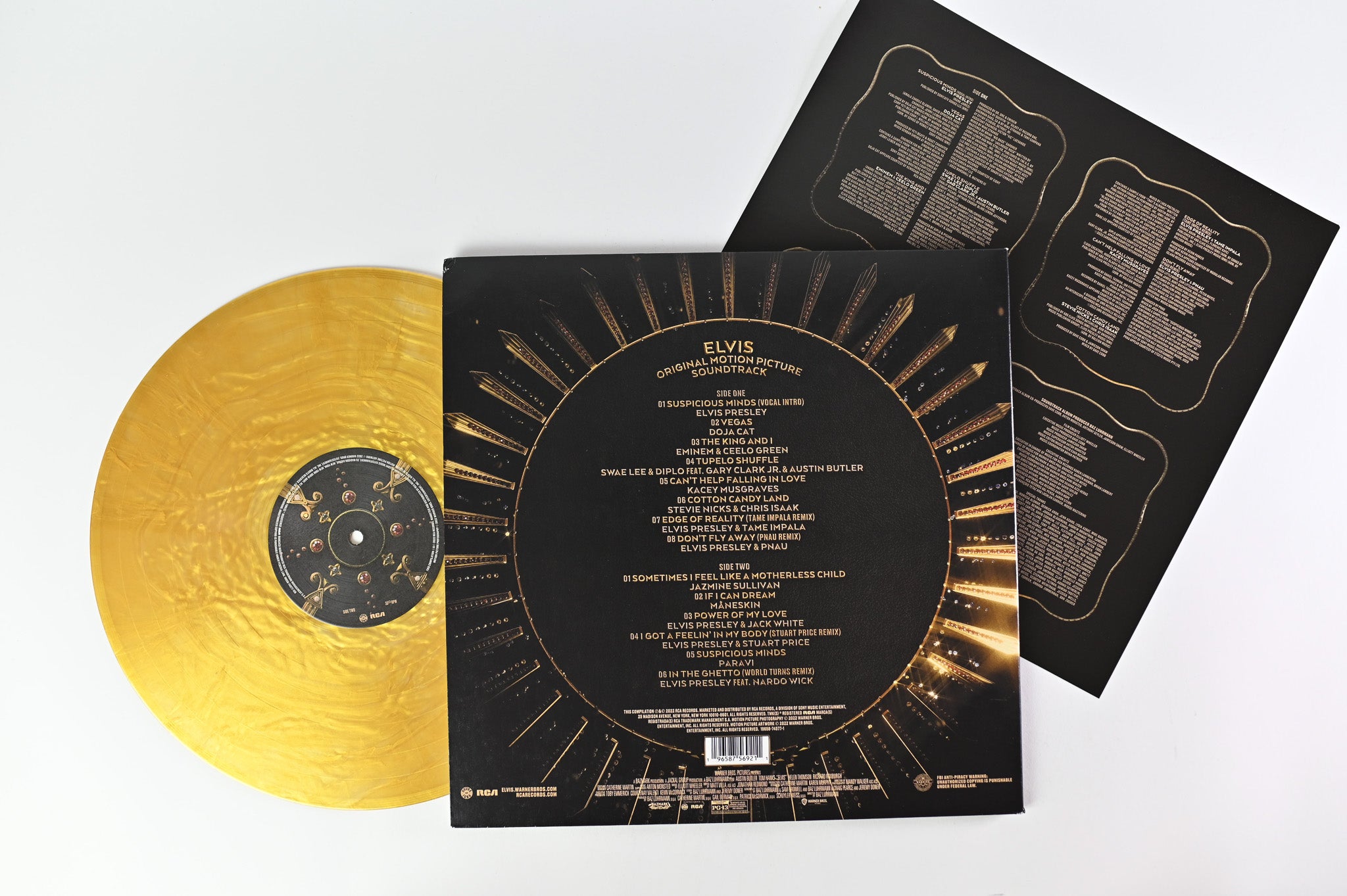 Various - Elvis (Original Motion Picture Soundtrack) Gold Vinyl on RCA Records