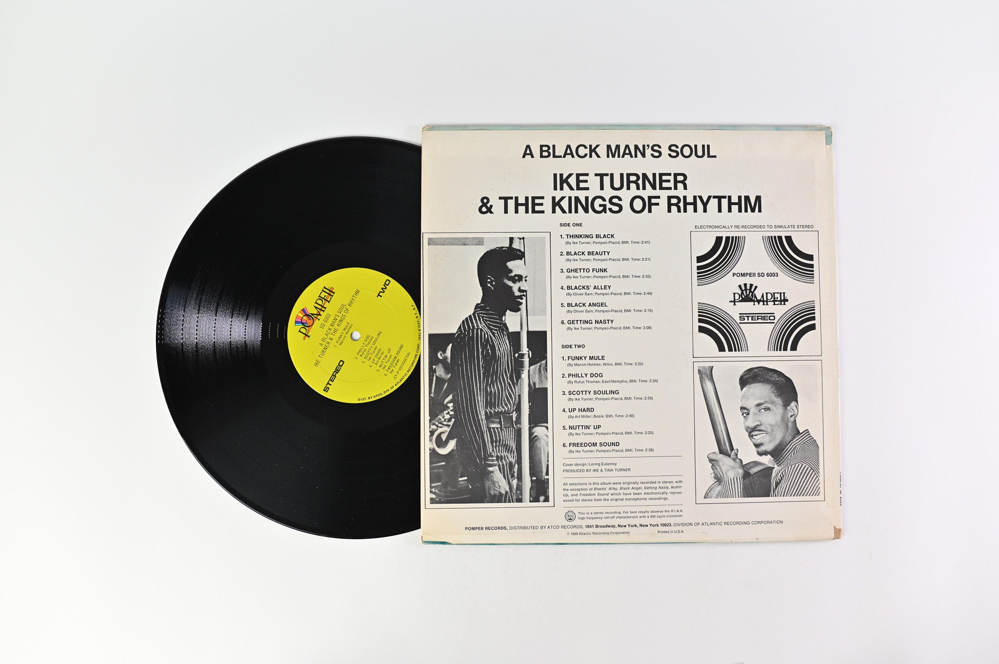 Ike Turner's Kings Of Rhythm - A Black Man's Soul on Pompeii Records