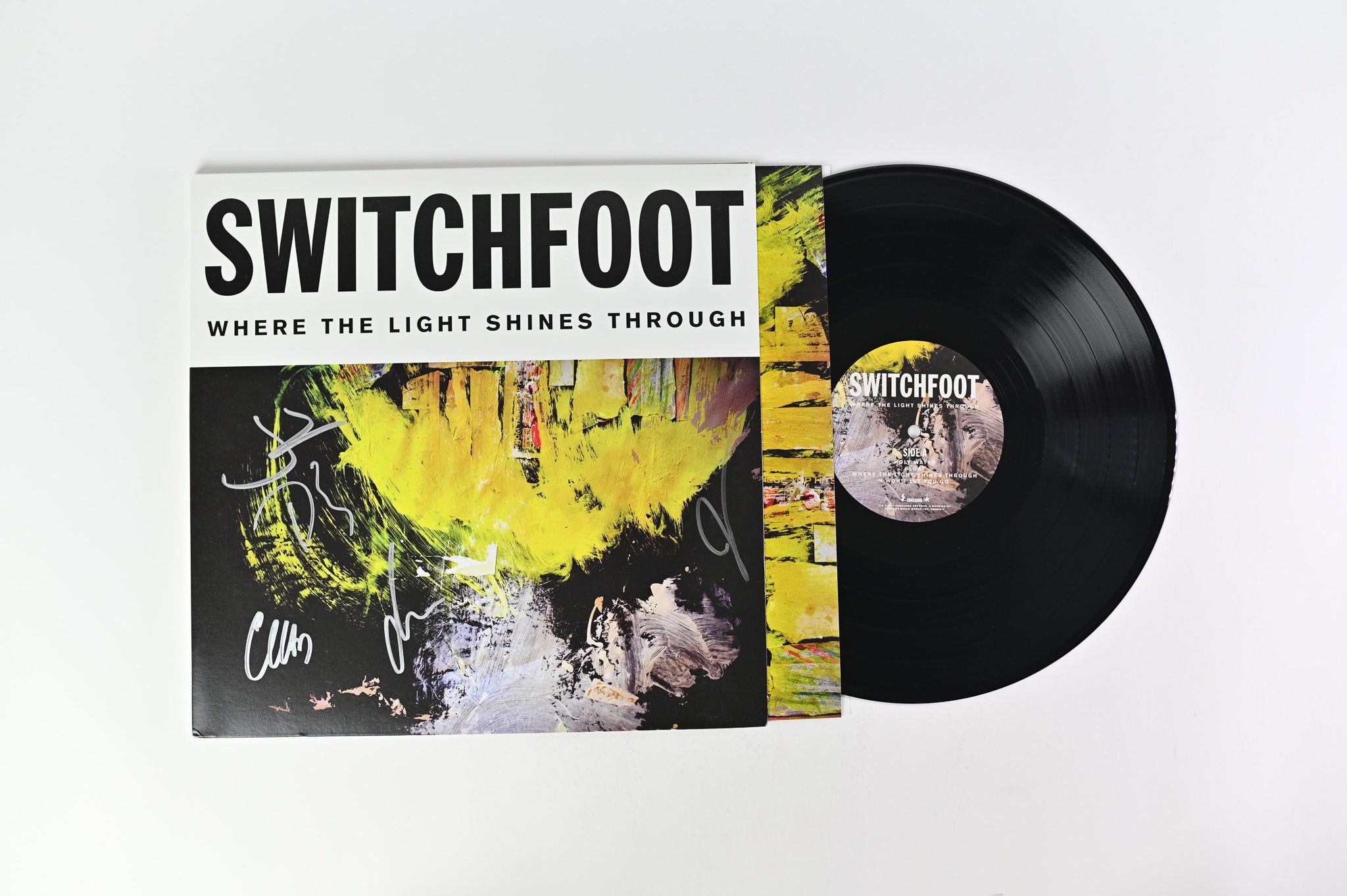 Switchfoot - Where The Light Shines Through on Vanguard Autographed