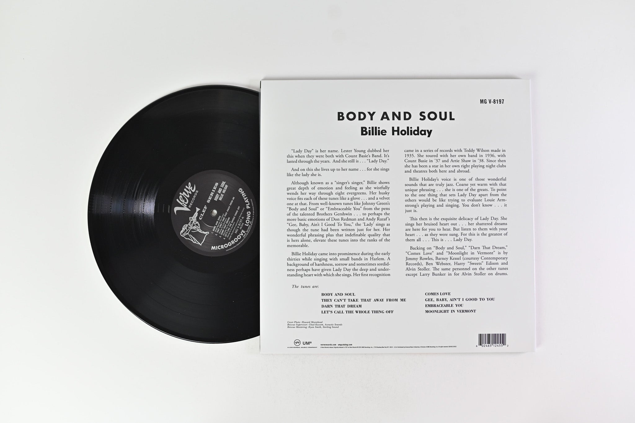 Billie Holiday - Body And Soul on Verve Acoustic Sounds Series