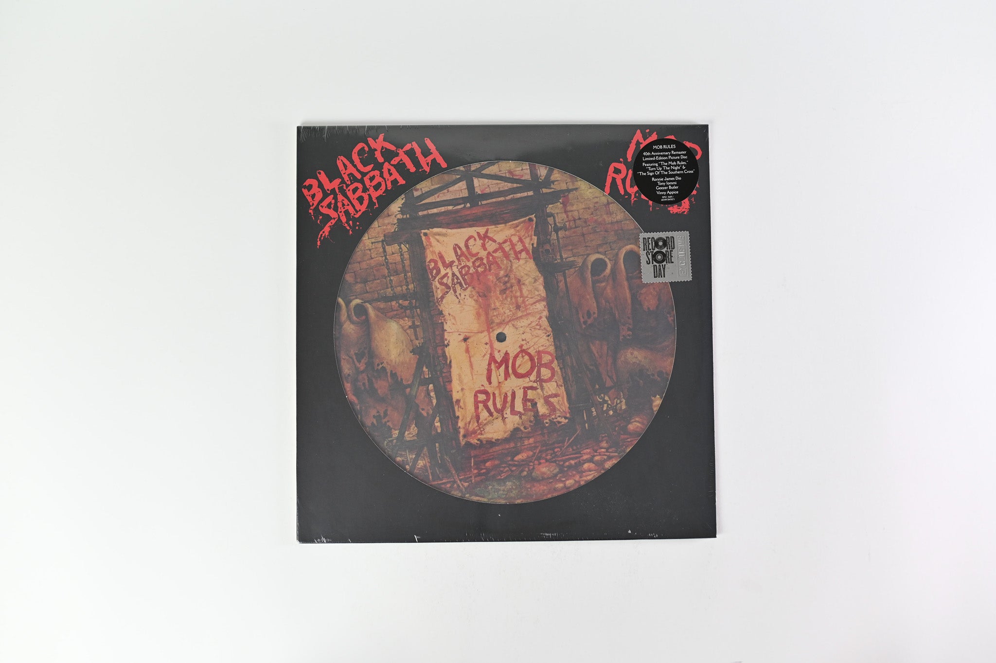 Black Sabbath - Mob Rules SEALED RSD Picture Disc Reissue on Rhino/Warner Records