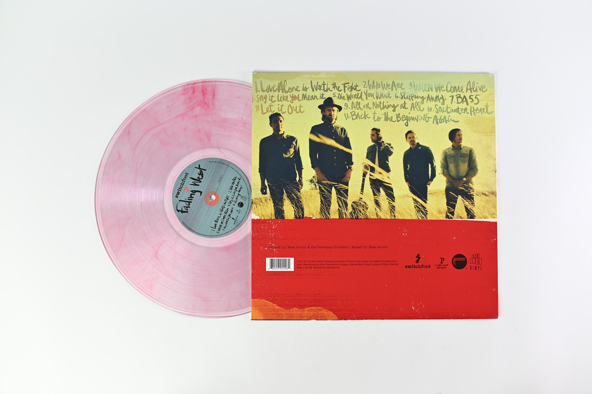 Switchfoot - Fading West on Atlantic - Colored Vinyl
