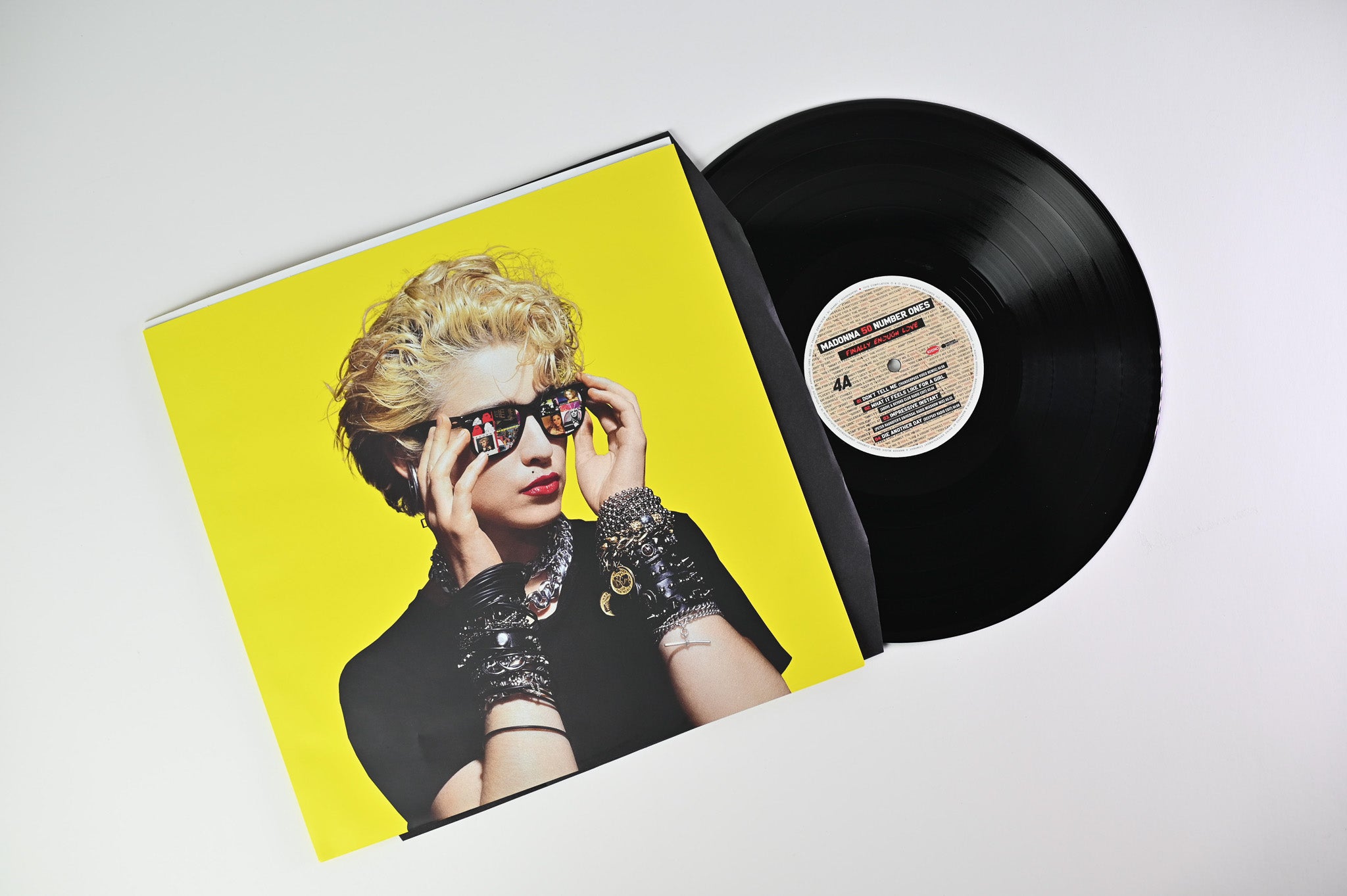 Madonna - Finally Enough Love (50 Number Ones) on Rhino Ltd Red/Black Vinyl Box Set